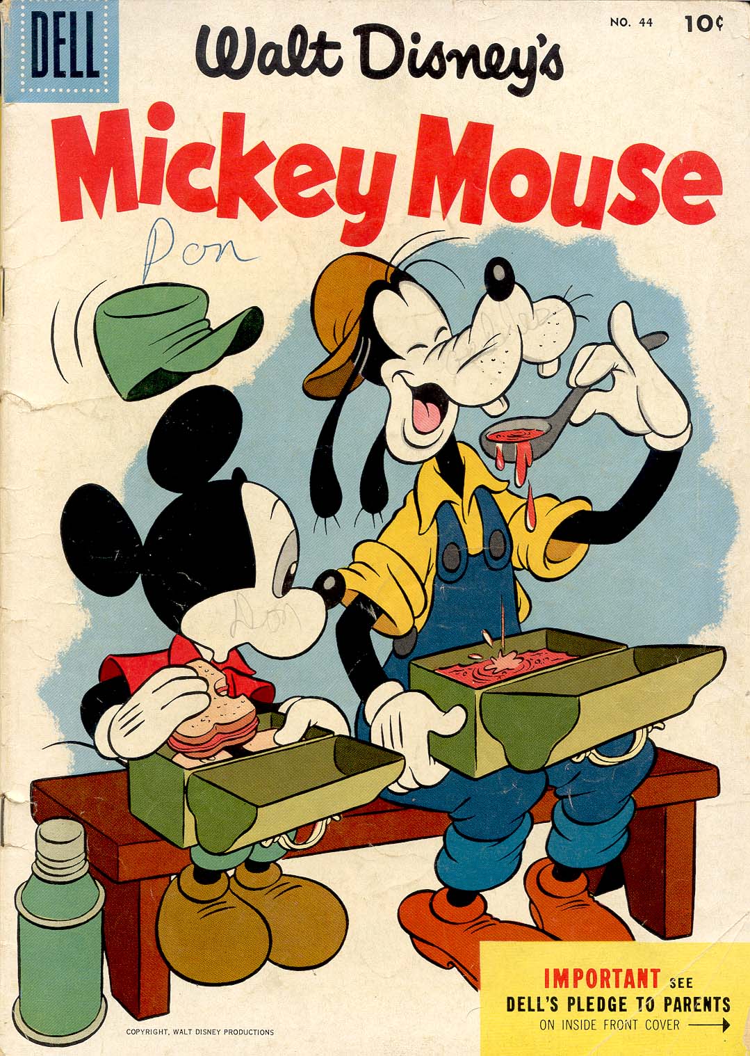 Read online Walt Disney's Mickey Mouse comic -  Issue #44 - 1
