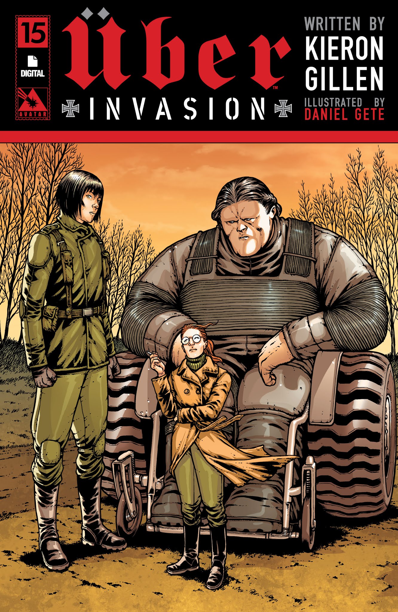 Read online Uber: Invasion comic -  Issue #15 - 1