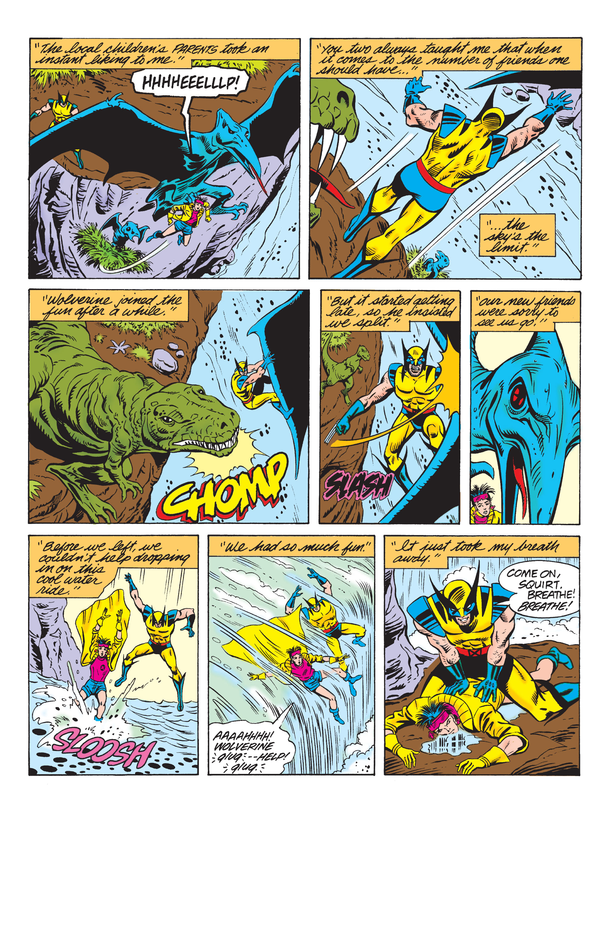 Read online Adventures of the X-Men: Tooth & Claw comic -  Issue # TPB - 51