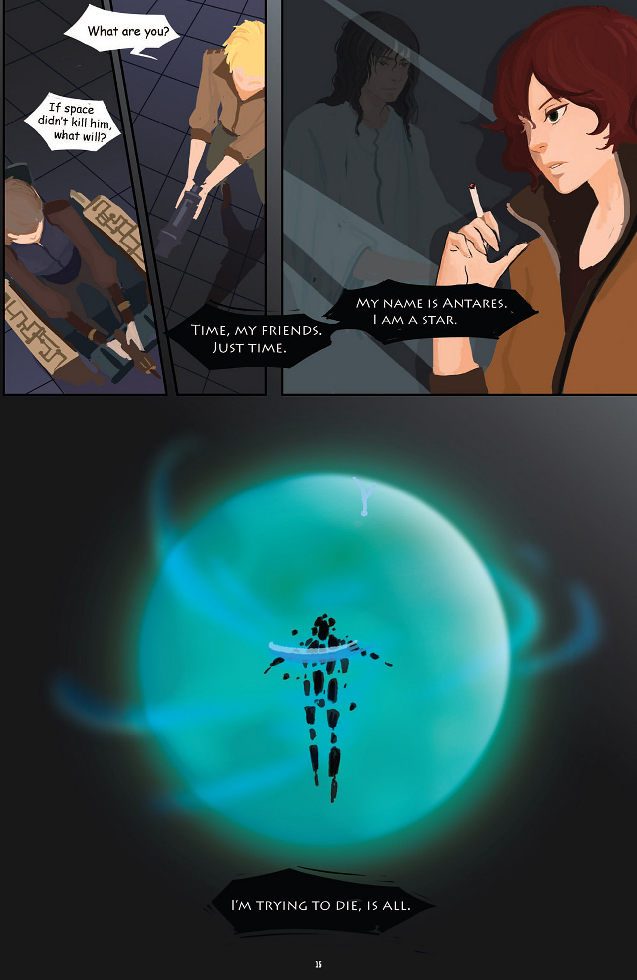 Read online Womanthology: Space comic -  Issue #4 - 18