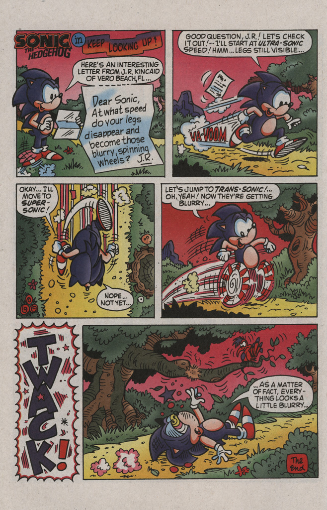 Read online Sonic the Hedgehog Free Comic Book Day Edition comic -  Issue # Special 2 - 32