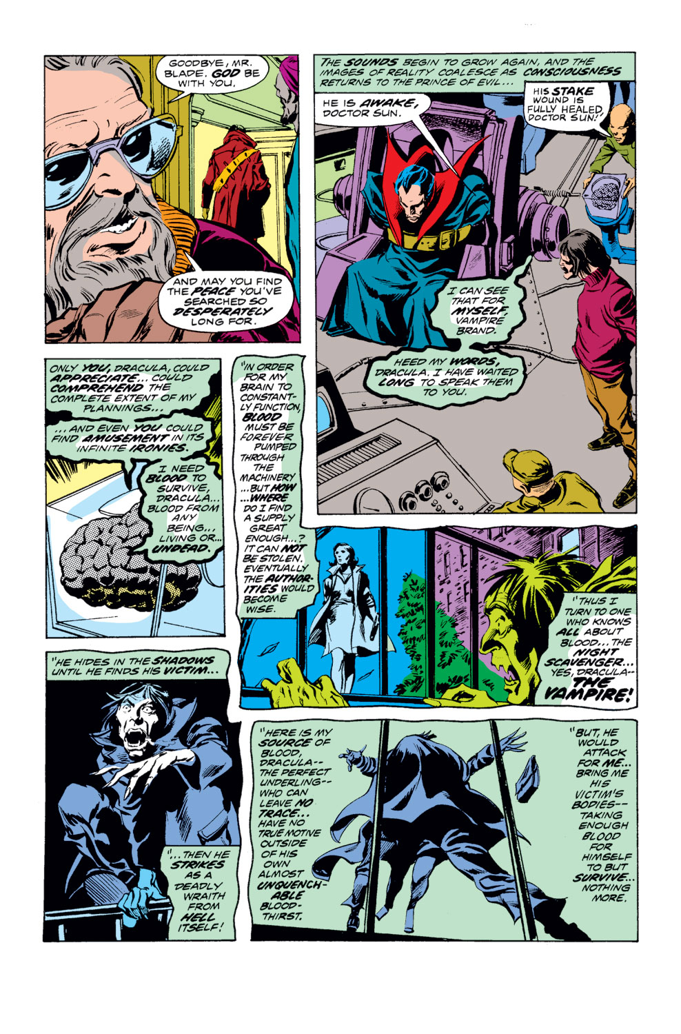 Read online Tomb of Dracula (1972) comic -  Issue #21 - 9