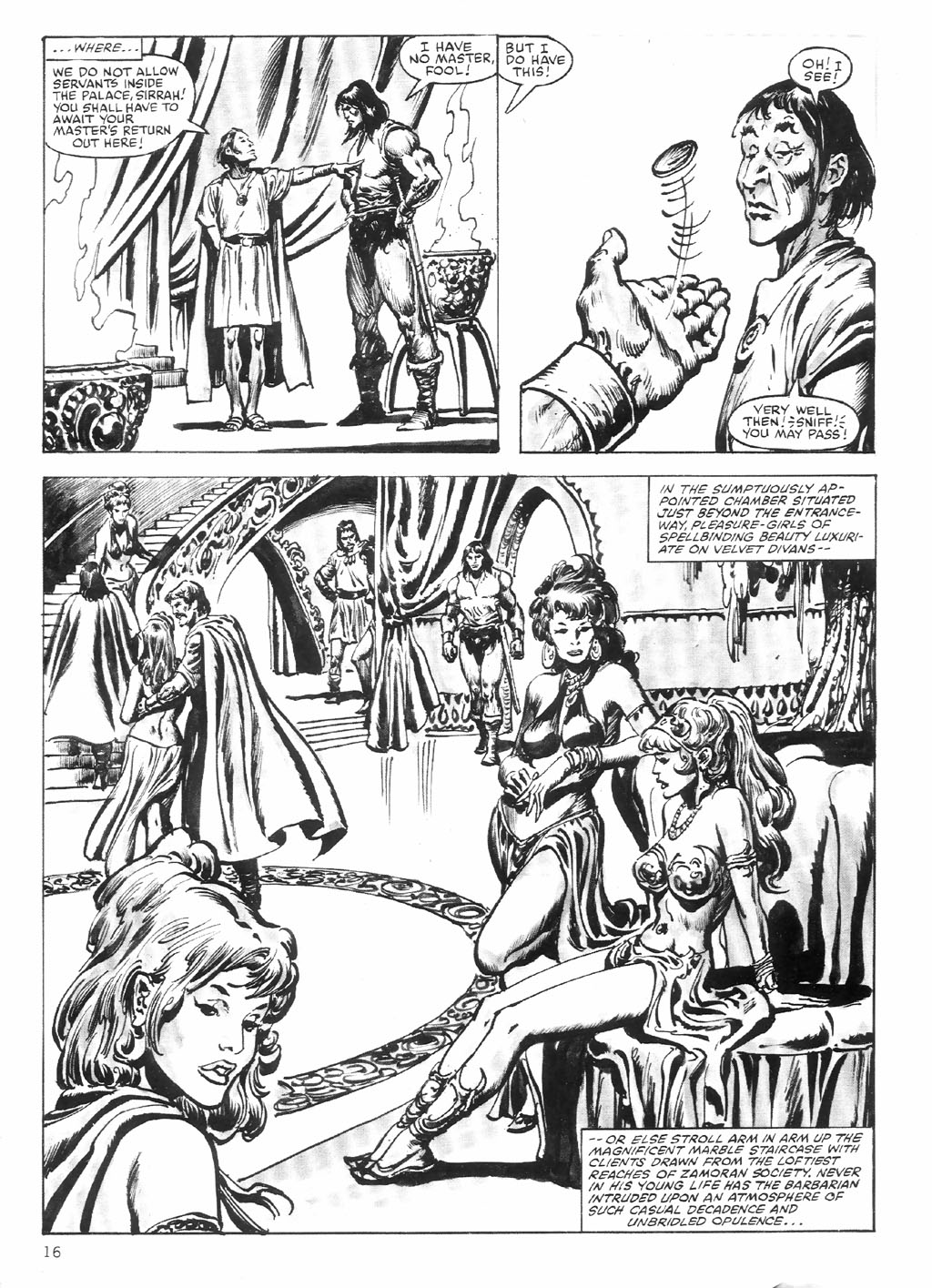 Read online The Savage Sword Of Conan comic -  Issue #81 - 16