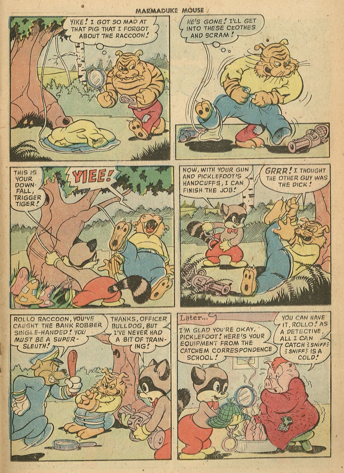 Read online Marmaduke Mouse comic -  Issue #13 - 19
