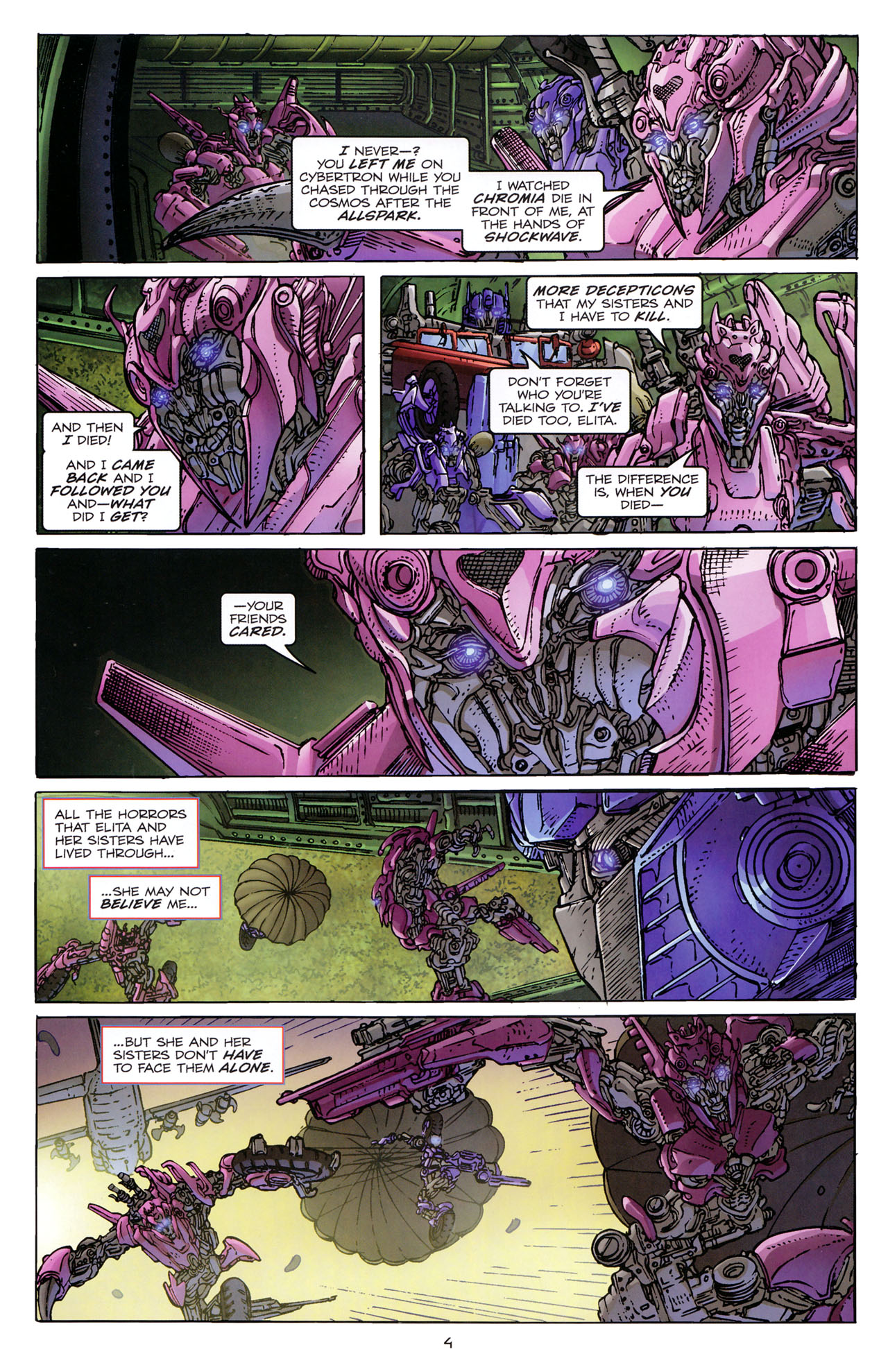 Read online Transformers: Dark of the Moon Rising Storm comic -  Issue #3 - 6