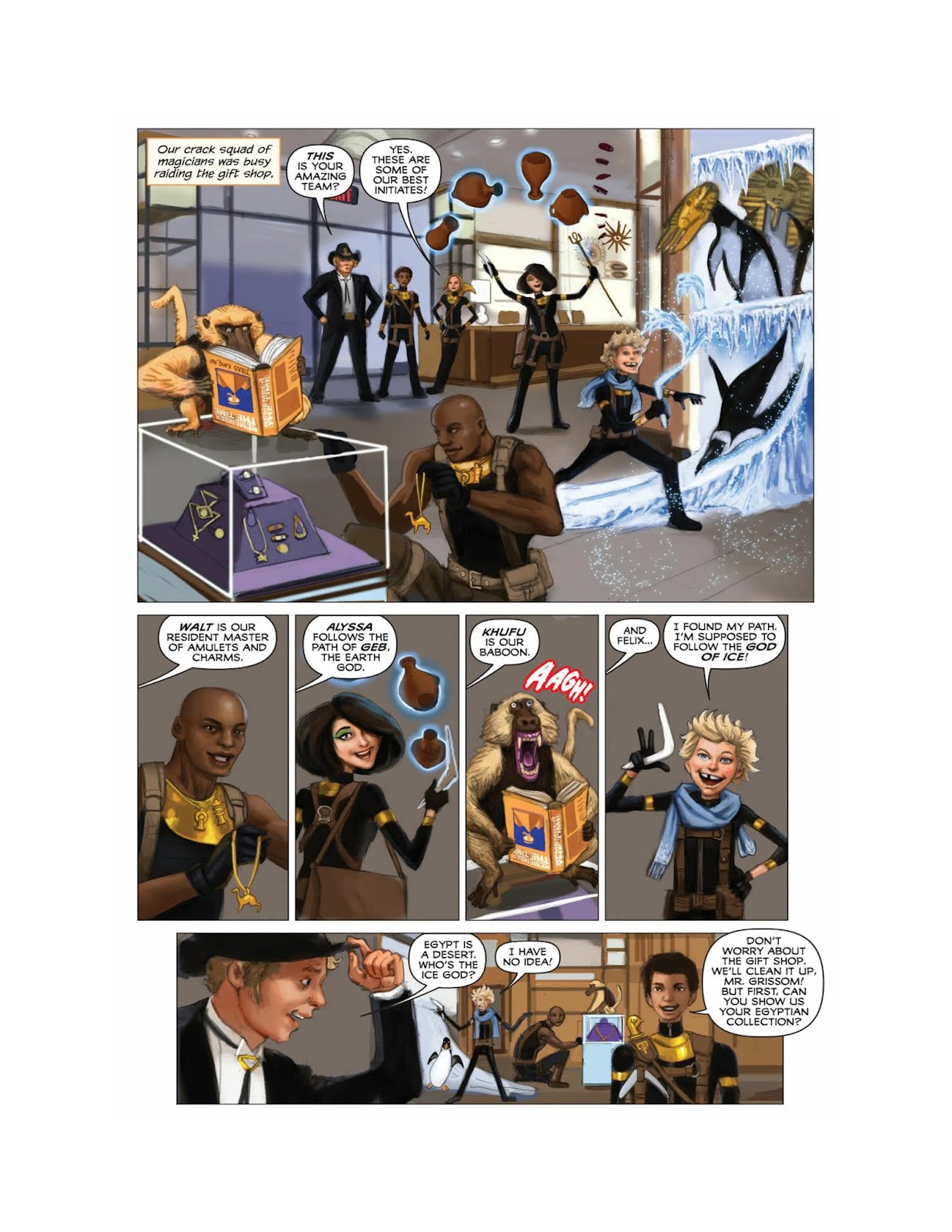The Kane Chronicles issue TPB 3 (Part 1) - Page 9