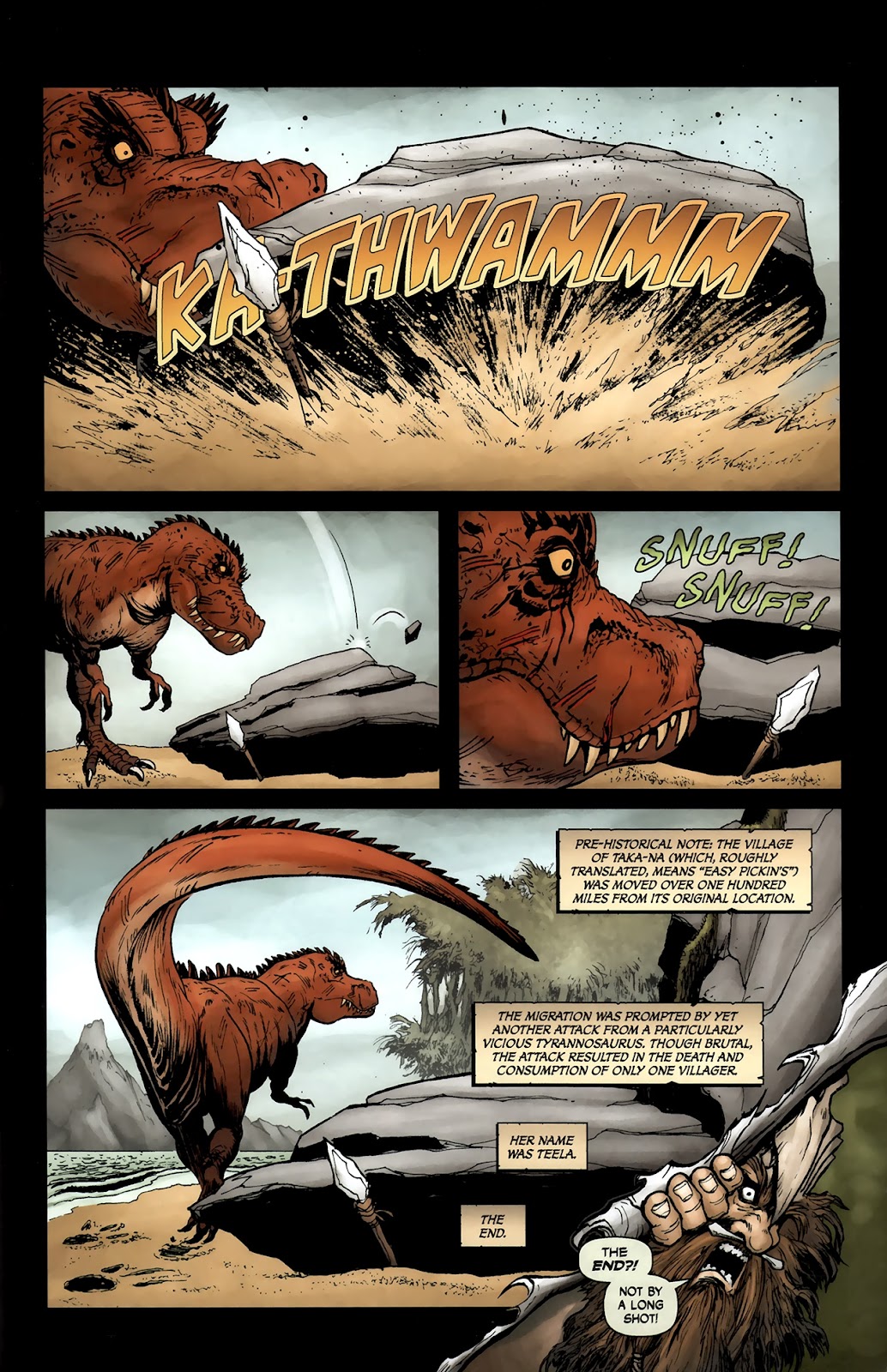 Read Online Tyrannosaurus Rex Comic Issue Full