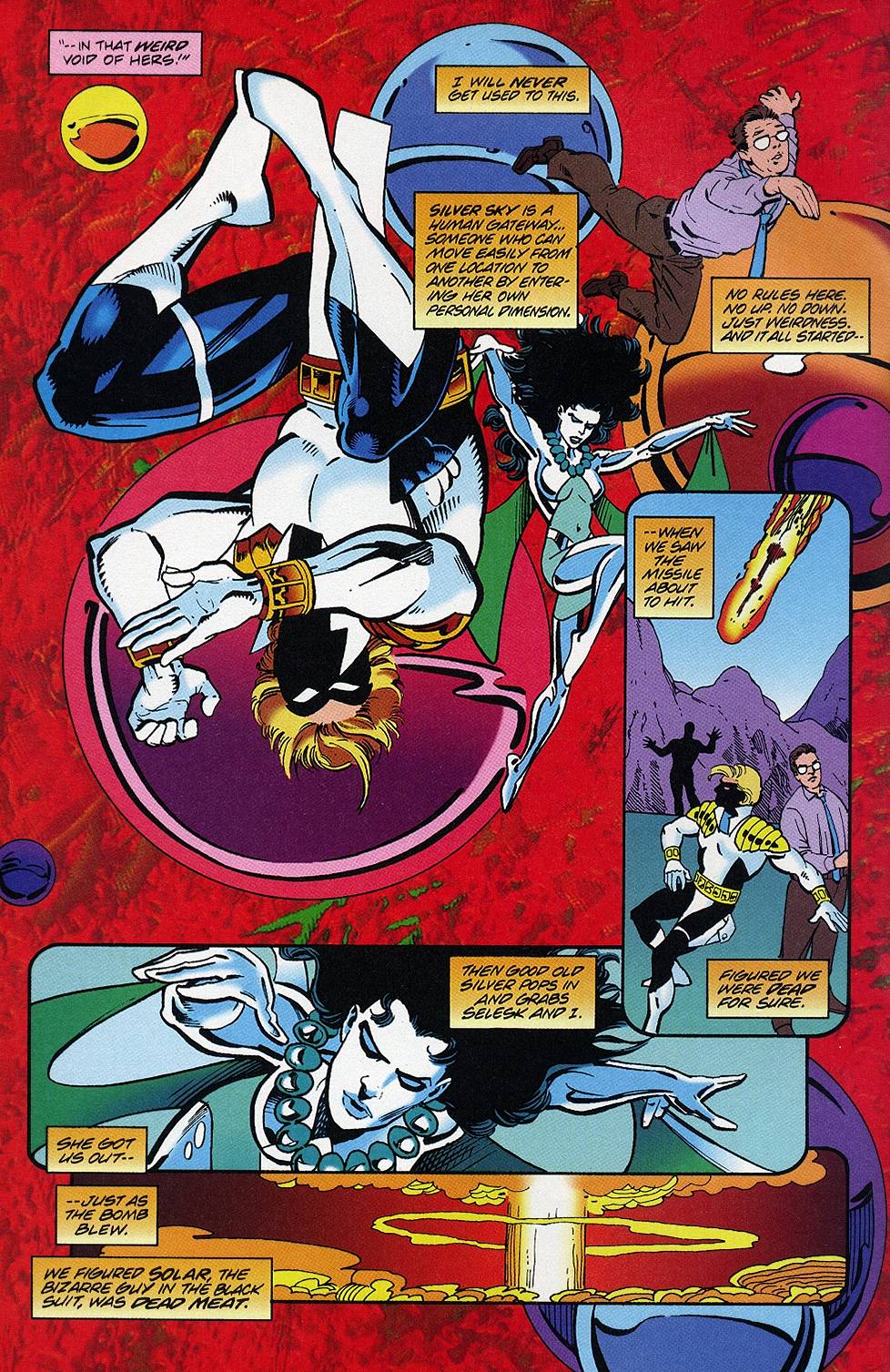 Read online Solar, Man of the Atom comic -  Issue #50 - 5