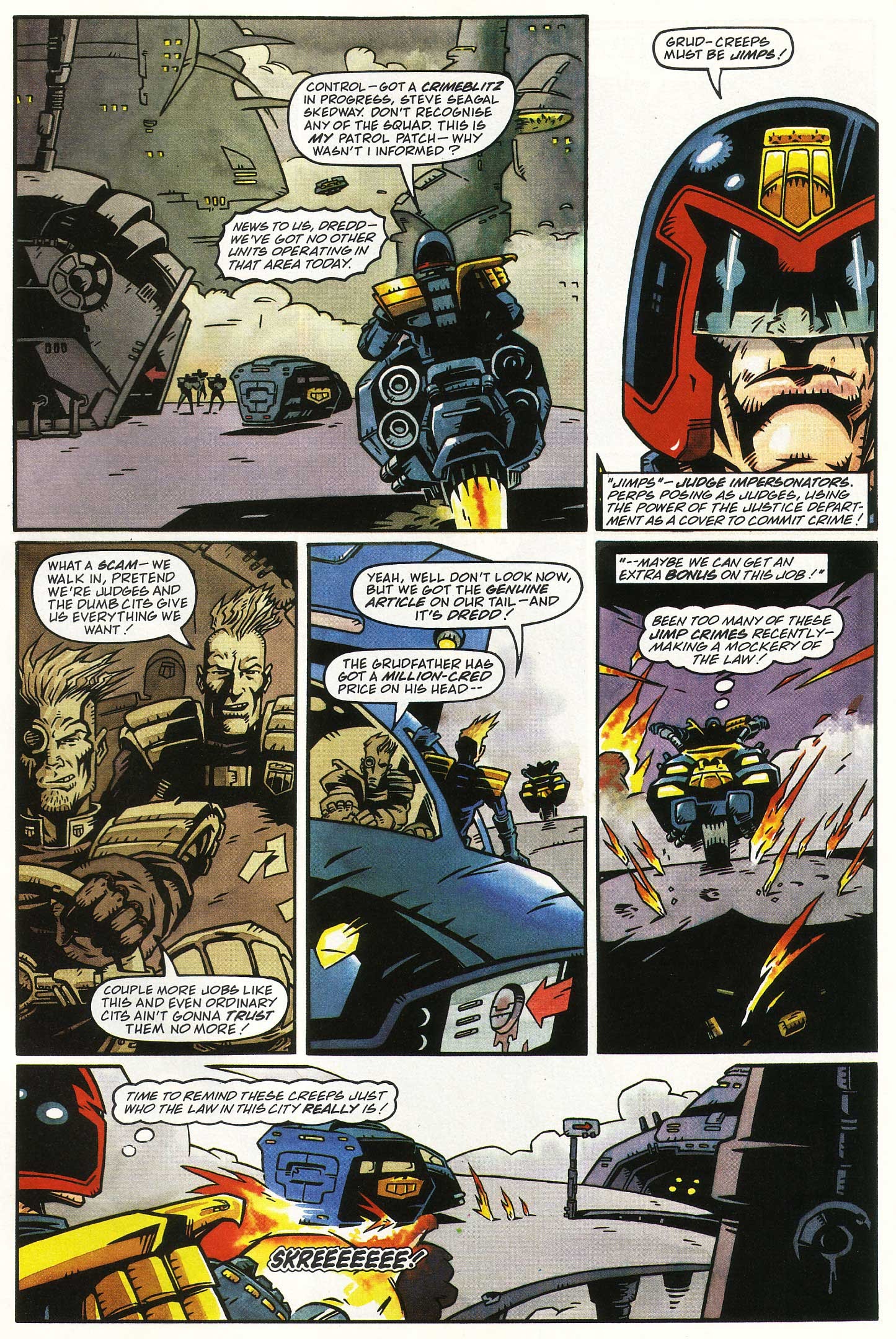 Read online Judge Dredd Lawman of the Future comic -  Issue #12 - 29