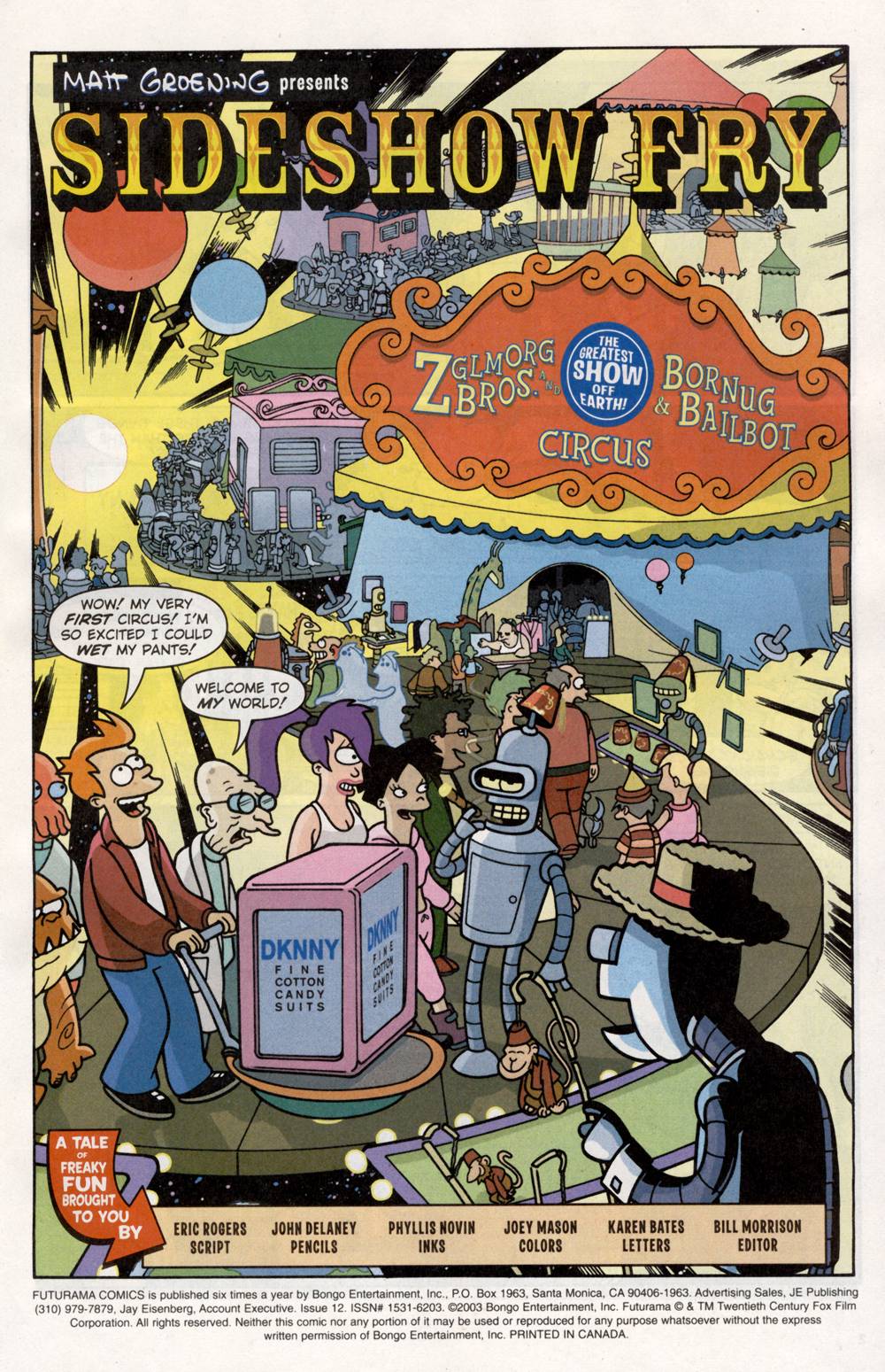 Read online Futurama Comics comic -  Issue #12 - 2