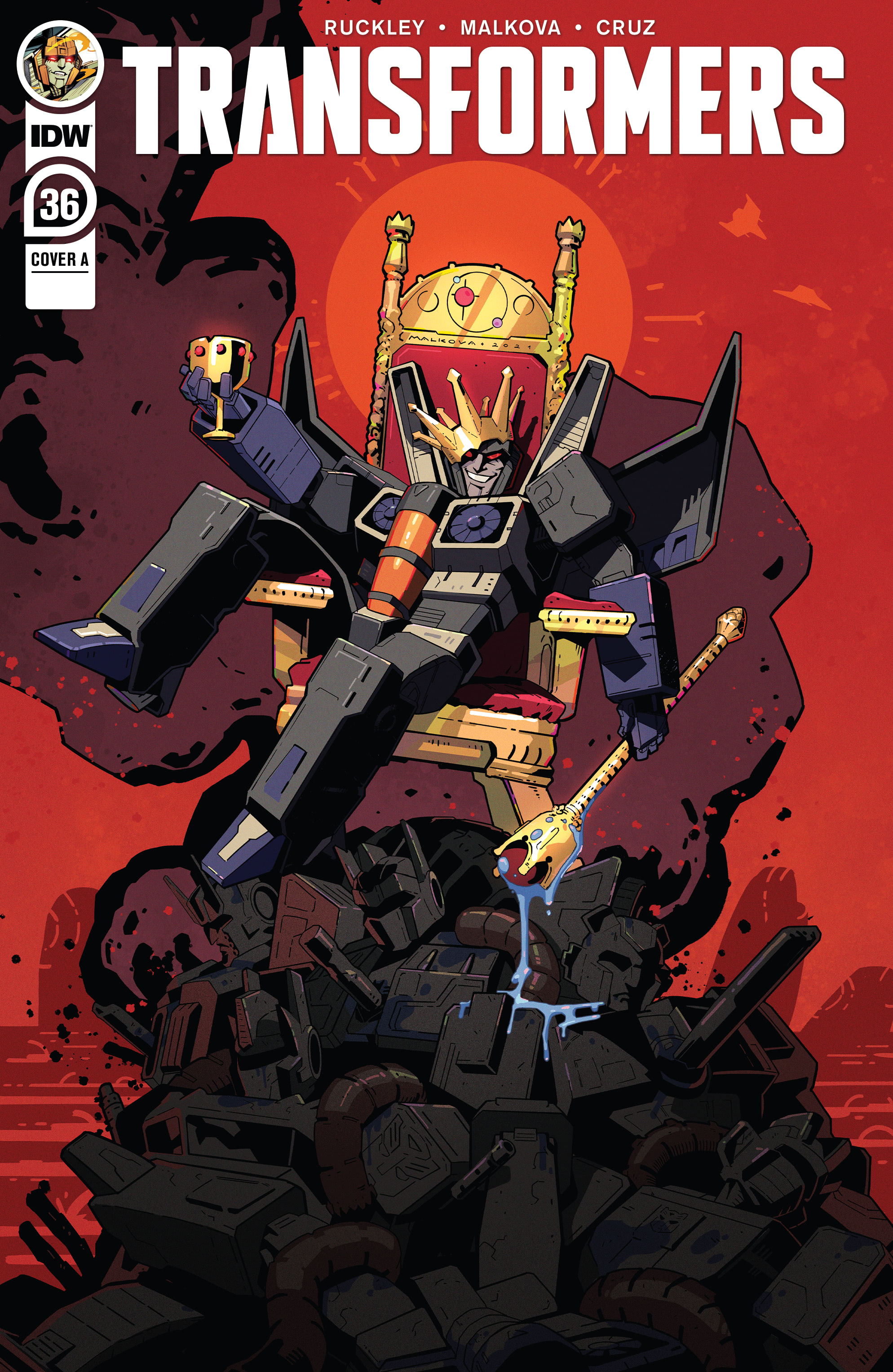 Read online Transformers (2019) comic -  Issue #36 - 1