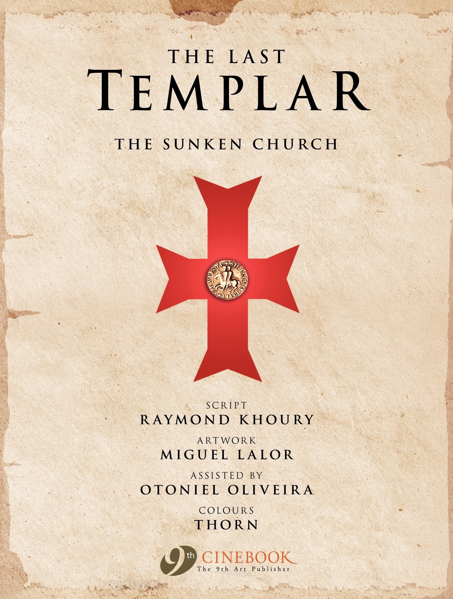 Read online The Last Templar comic -  Issue #3 - 3