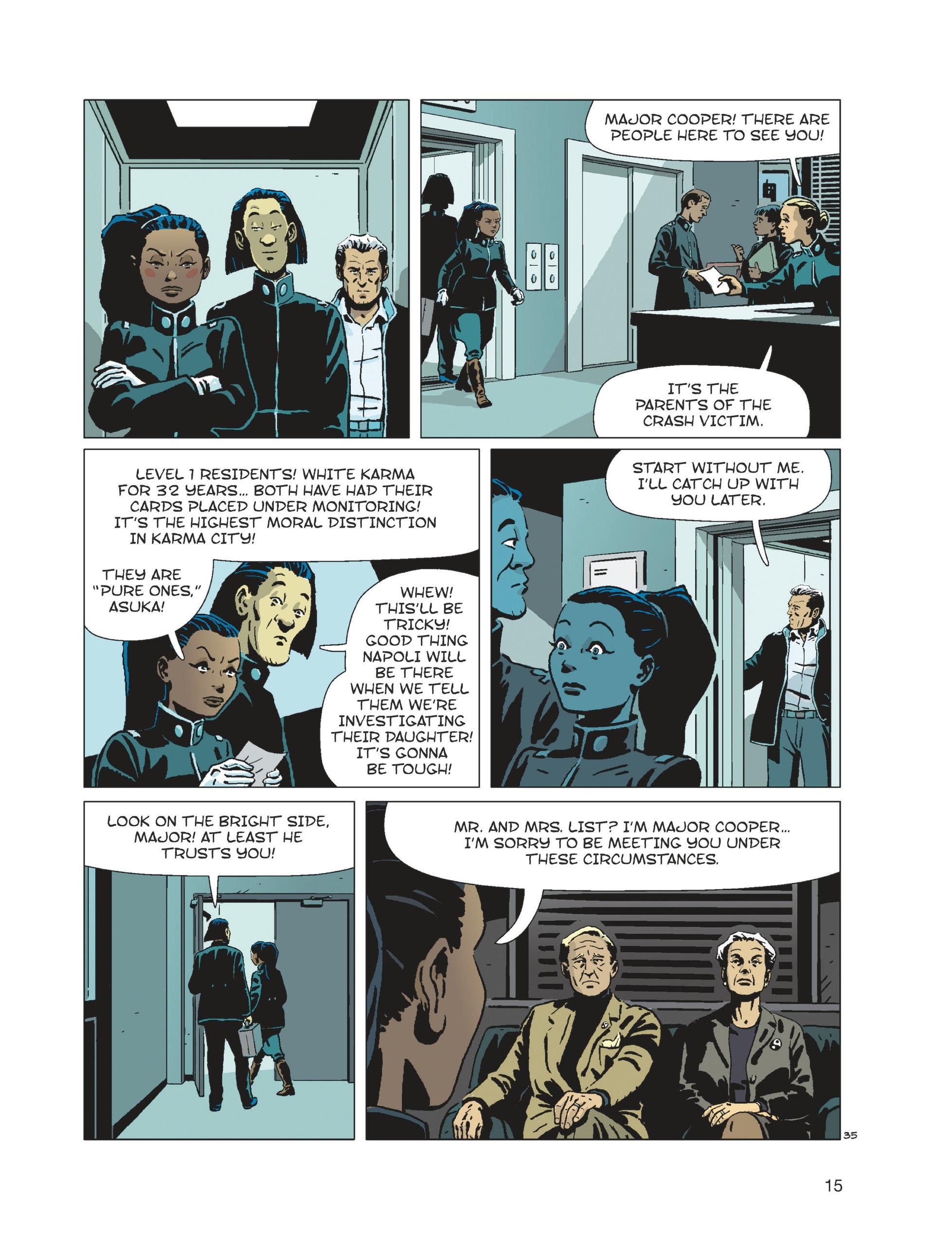 Read online Karma City comic -  Issue #2 - 15