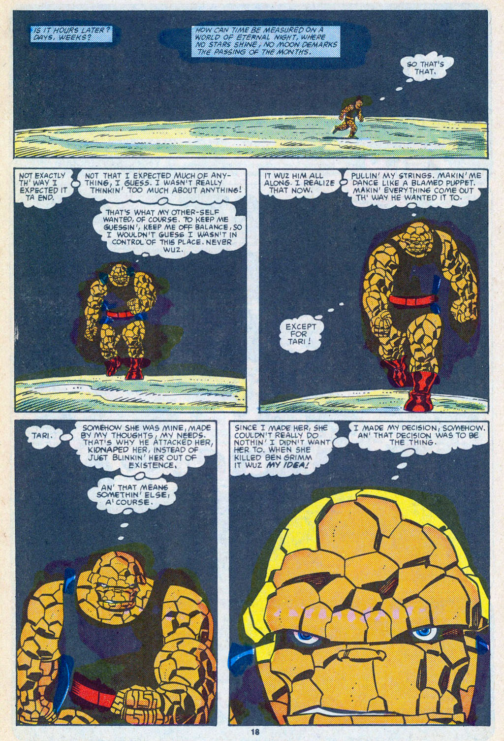 Read online The Thing comic -  Issue #22 - 19