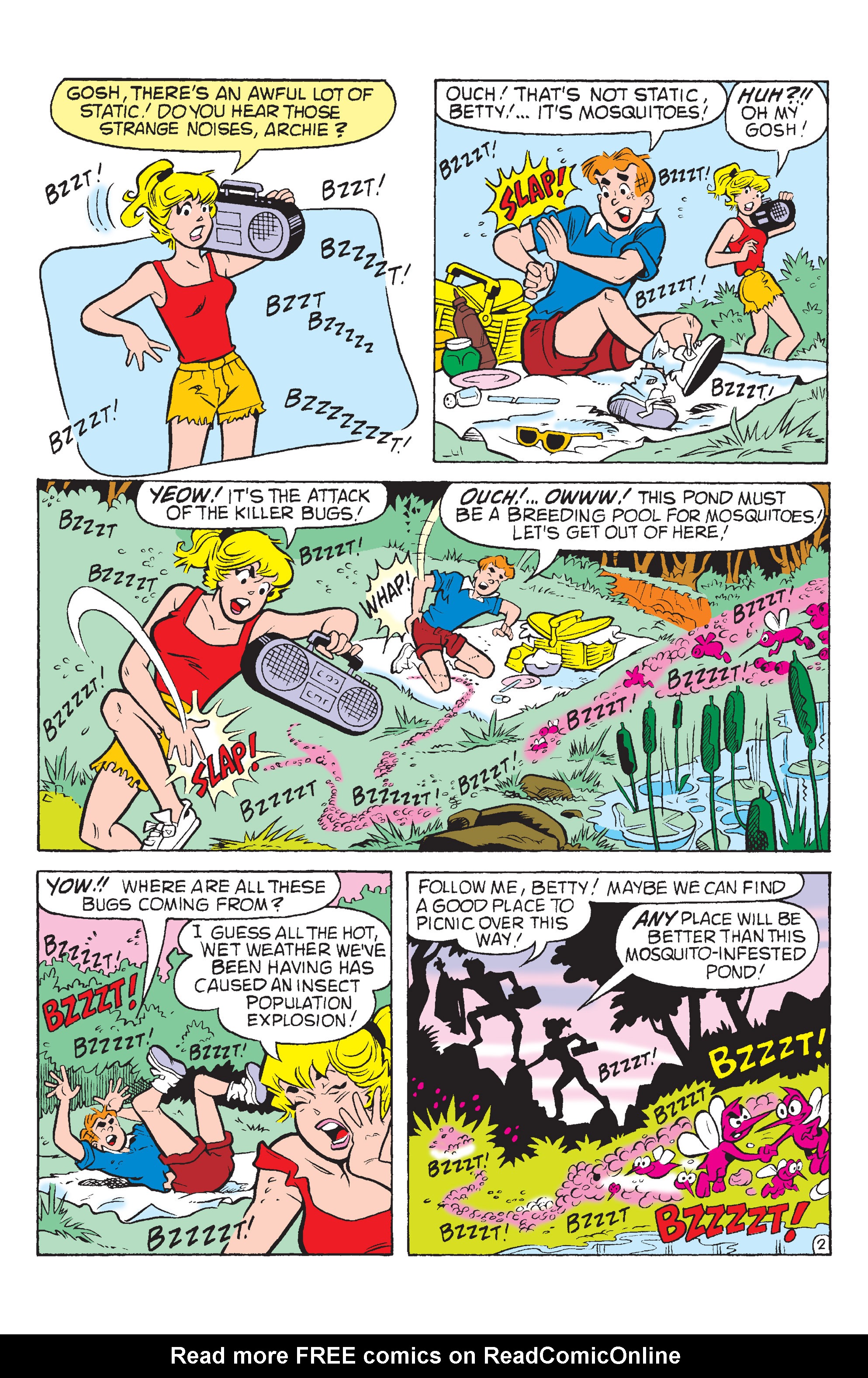 Read online Betty and Veronica: Picnic Antics comic -  Issue # TPB - 96