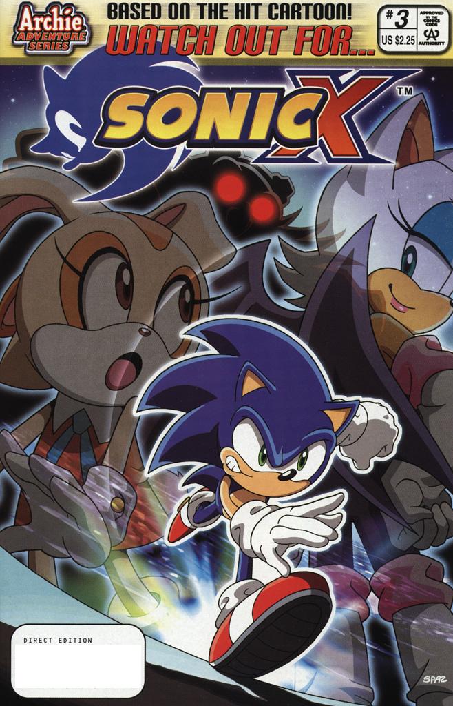 Read online Sonic X comic -  Issue #3 - 1