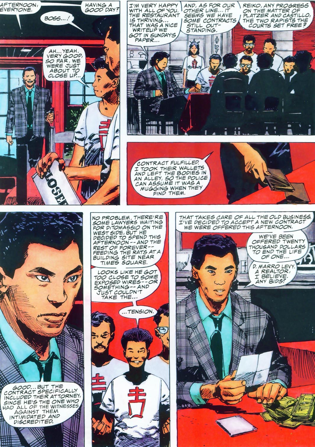 Read online Marvel Graphic Novel comic -  Issue #40 - The Punisher - Assassins' Guild - 15