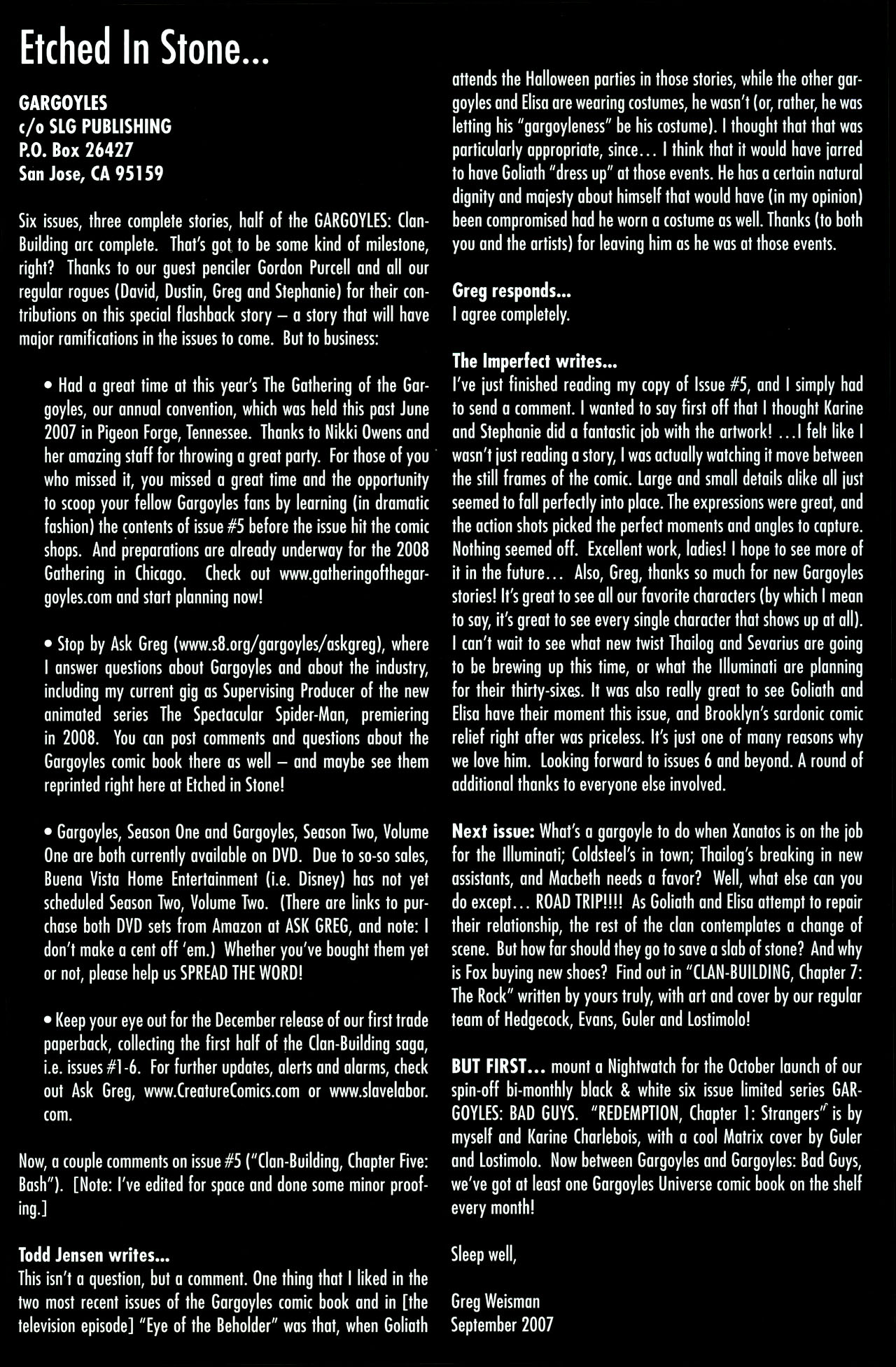 Read online Gargoyles (2006) comic -  Issue #6 - 28