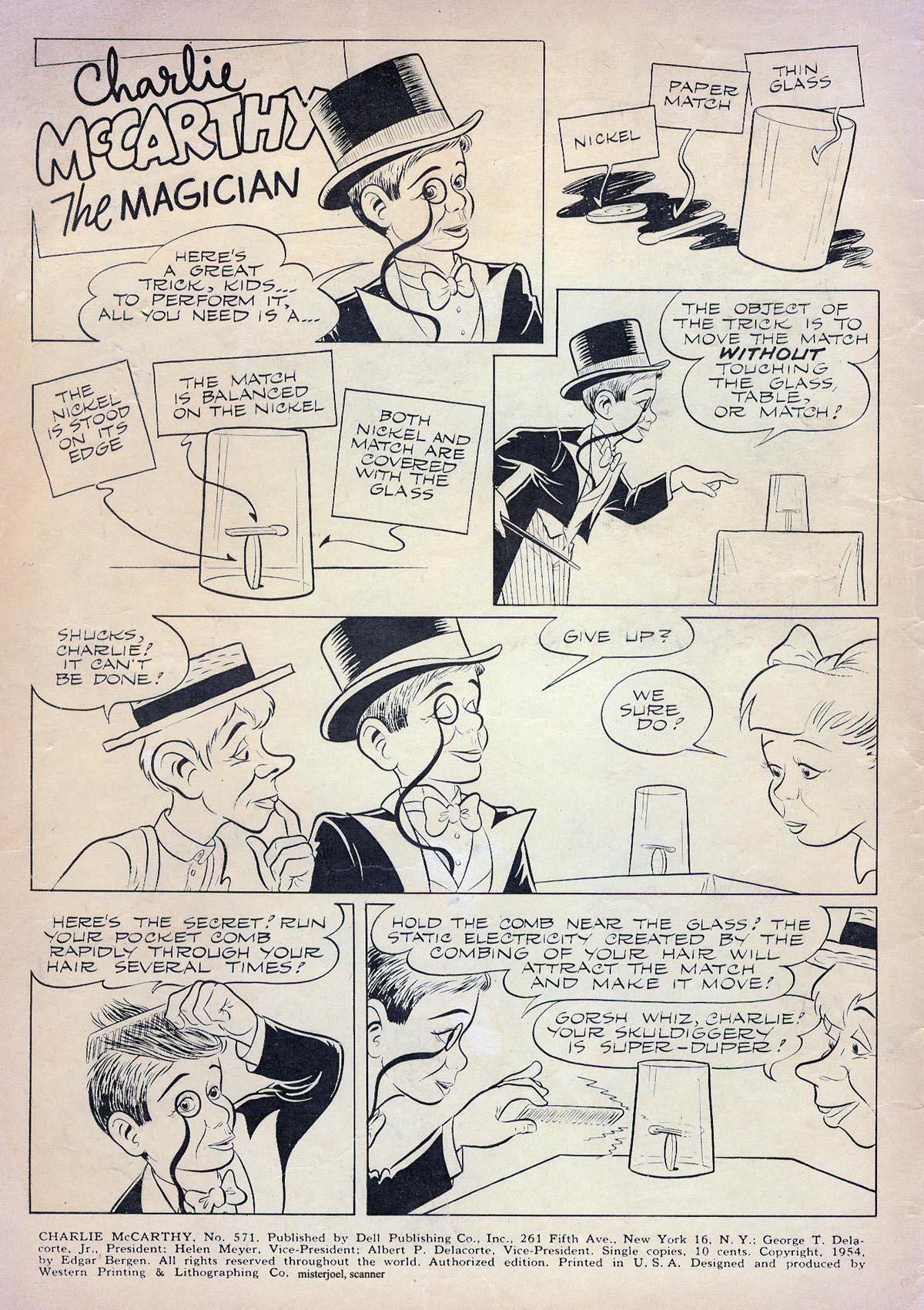 Read online Four Color Comics comic -  Issue #571 - 2