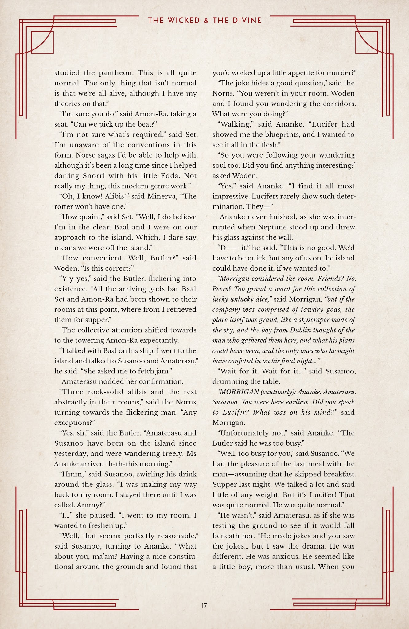 Read online The Wicked   The Divine 1923 comic -  Issue # Full - 16