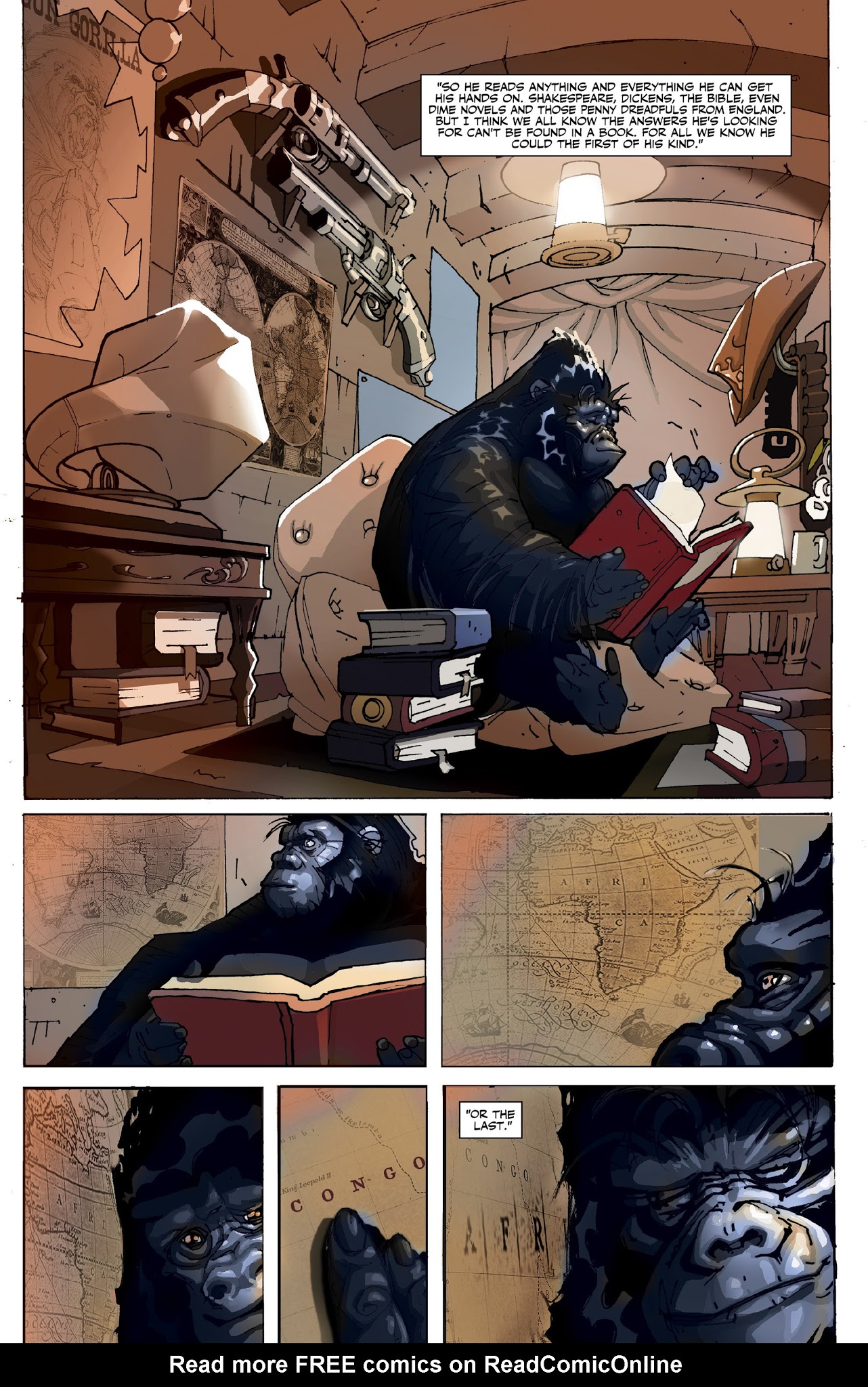 Read online Six-Gun Gorilla: Long Days of Vengeance comic -  Issue #2 - 20