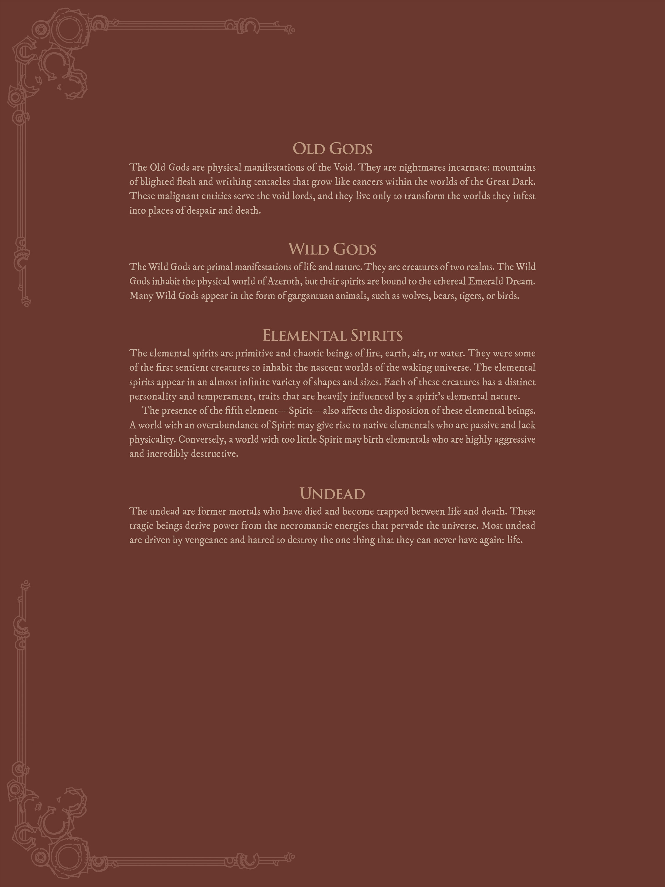 Read online World of Warcraft Chronicle Vol. 1 comic -  Issue # Full - 17