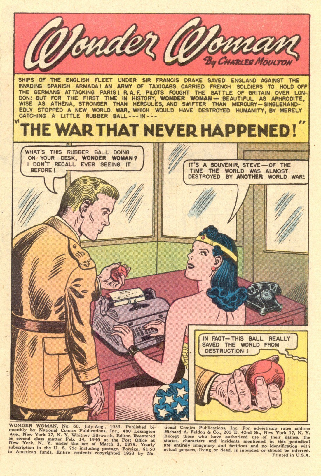 Read online Wonder Woman (1942) comic -  Issue #60 - 2