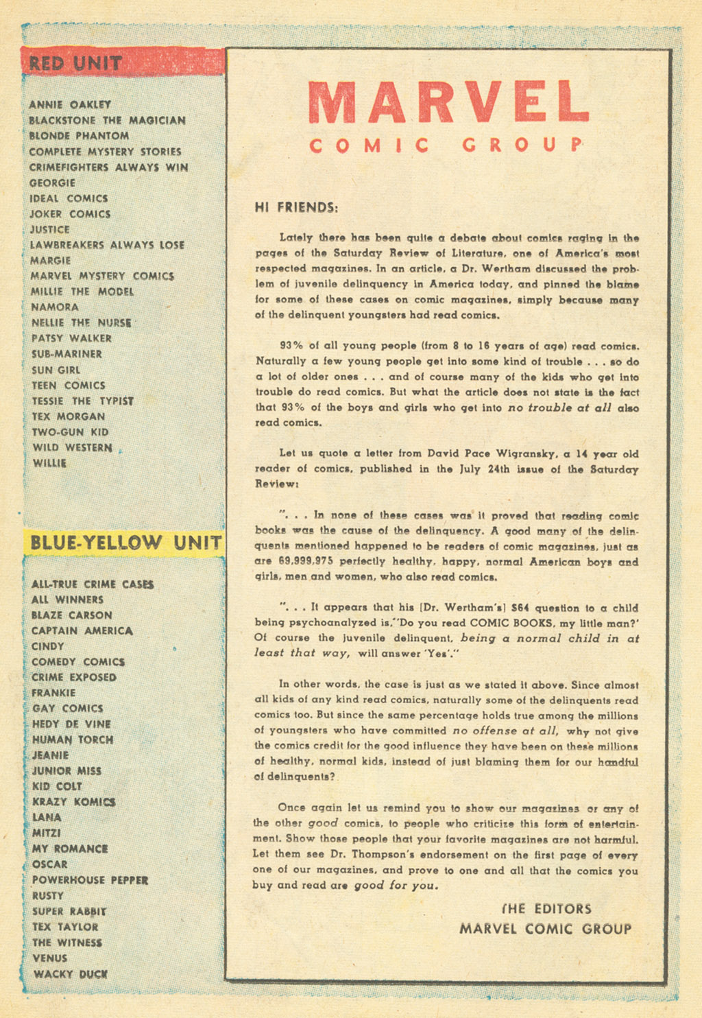 Read online Margie Comics comic -  Issue #45 - 23