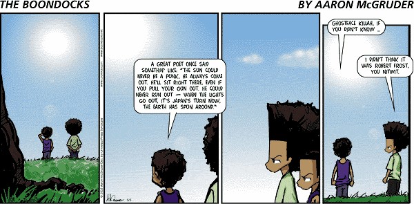 Read online The Boondocks Collection comic -  Issue # Year 2002 - 125