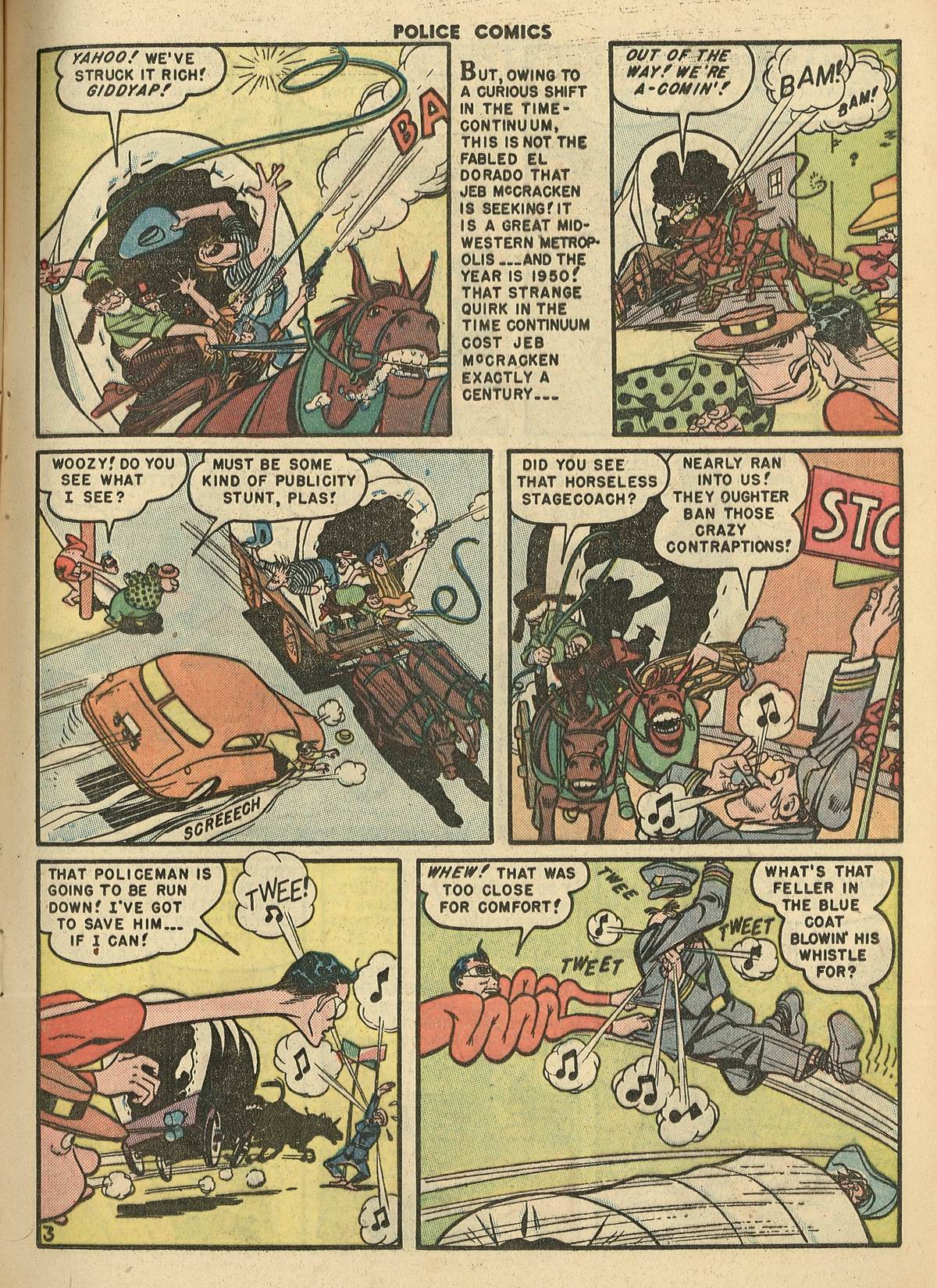 Read online Police Comics comic -  Issue #101 - 5