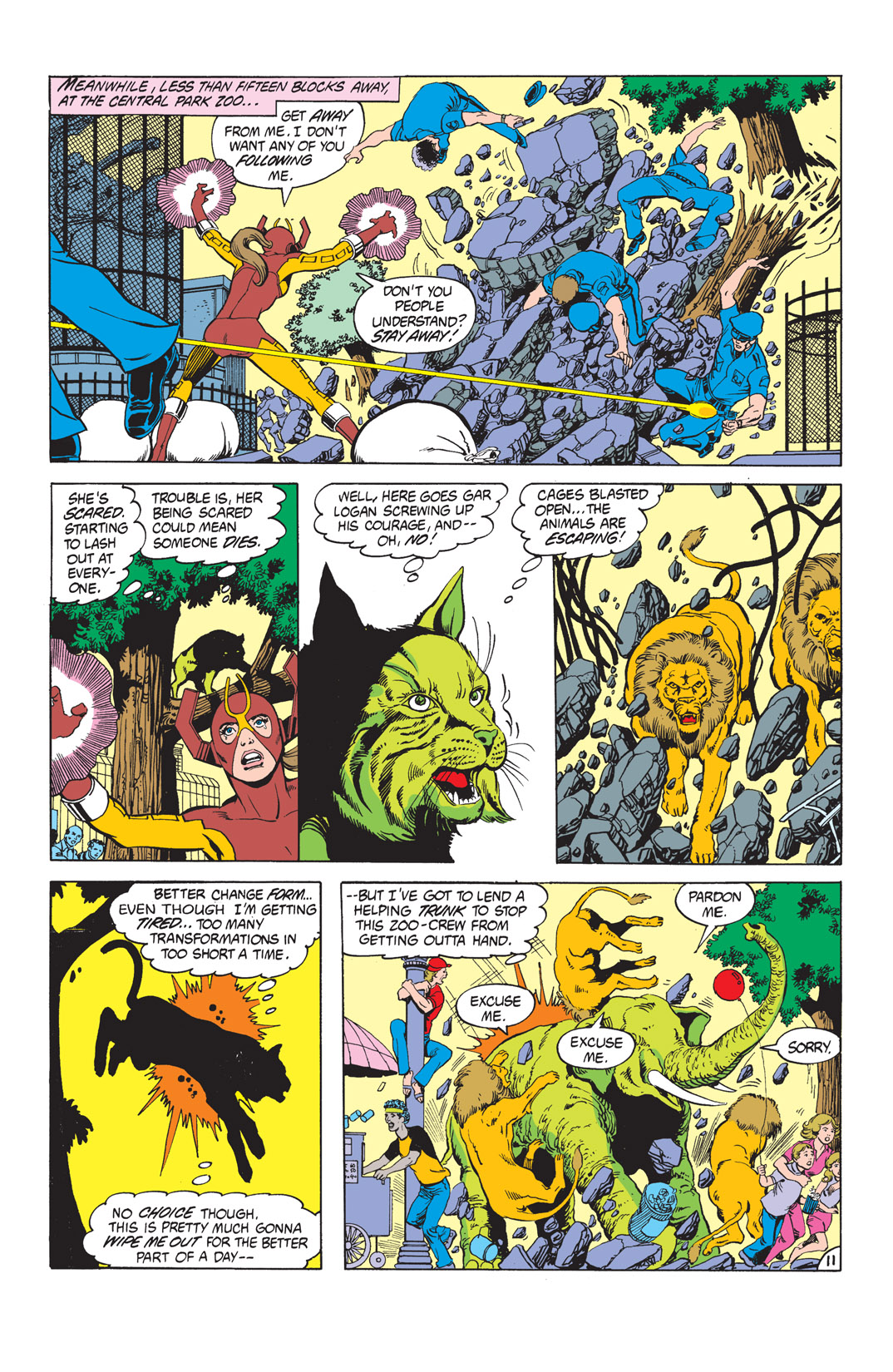 Read online The New Teen Titans (1980) comic -  Issue #28 - 12