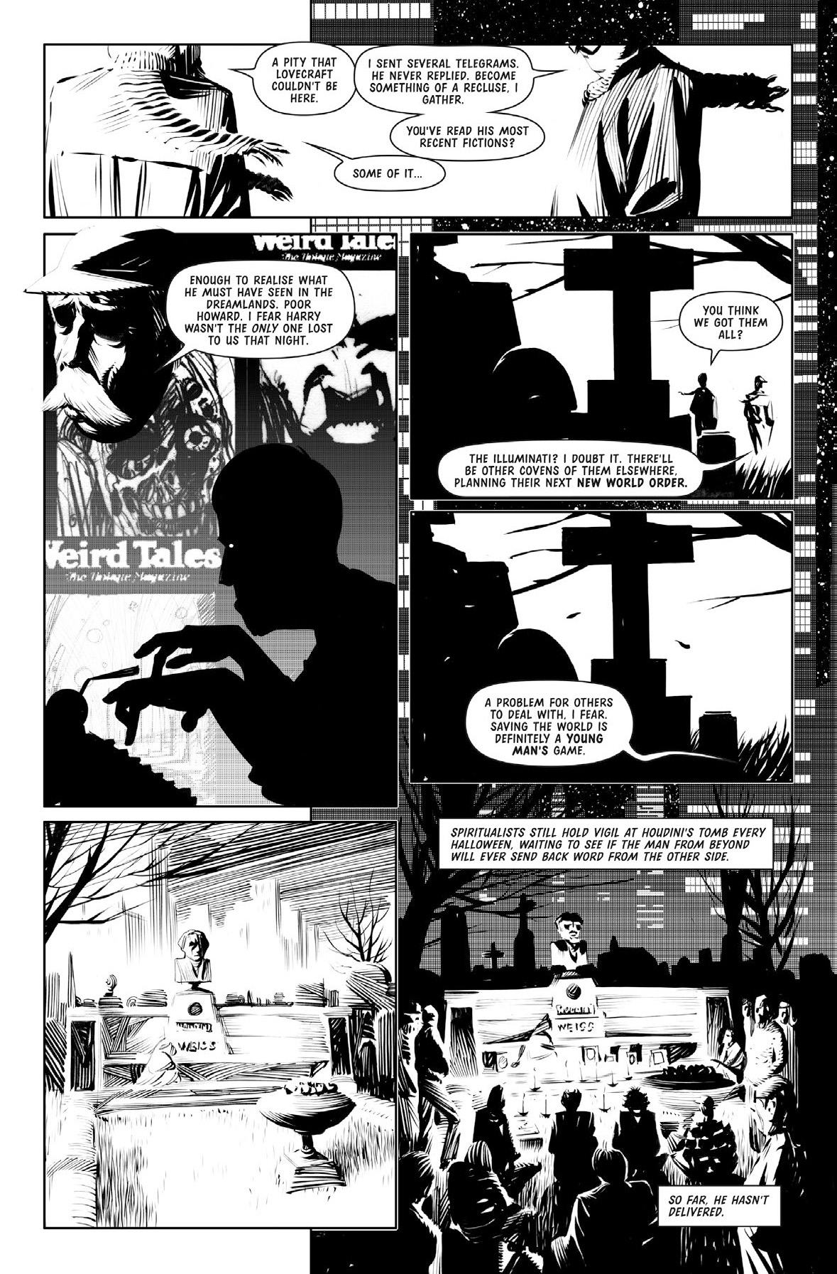 Read online Tharg's Terror Tales Presents Necronauts & A Love Like Blood comic -  Issue # TPB - 58