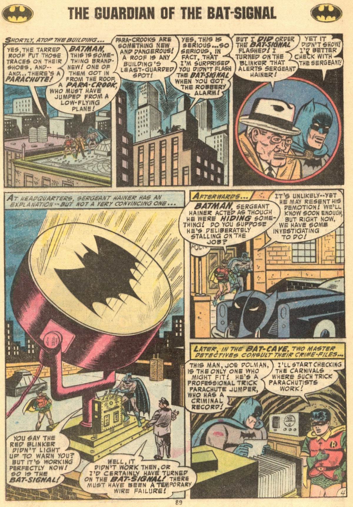Read online Batman (1940) comic -  Issue #254 - 89