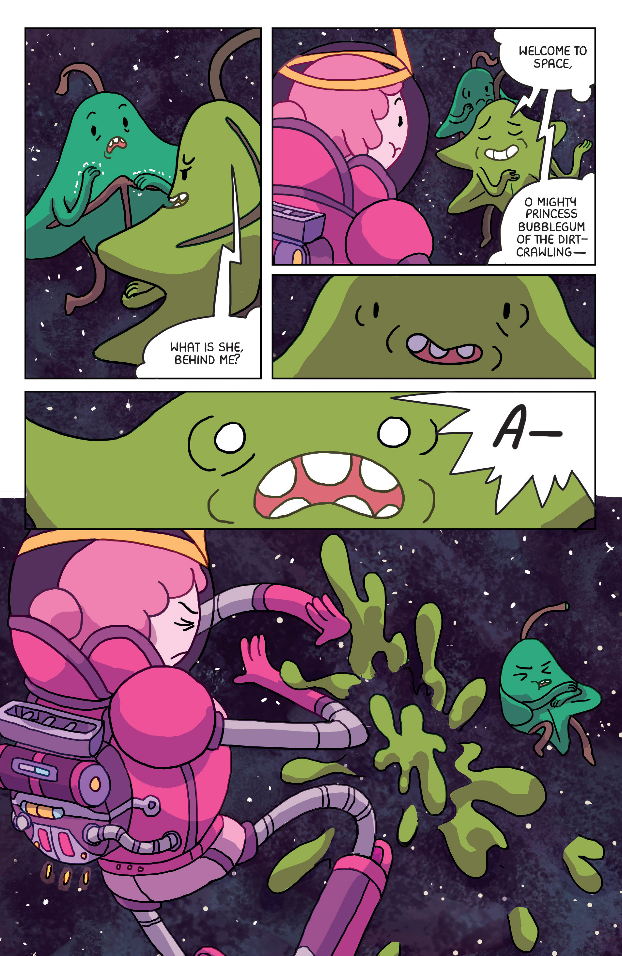 Read online Adventure Time: Marceline Gone Adrift comic -  Issue #4 - 7
