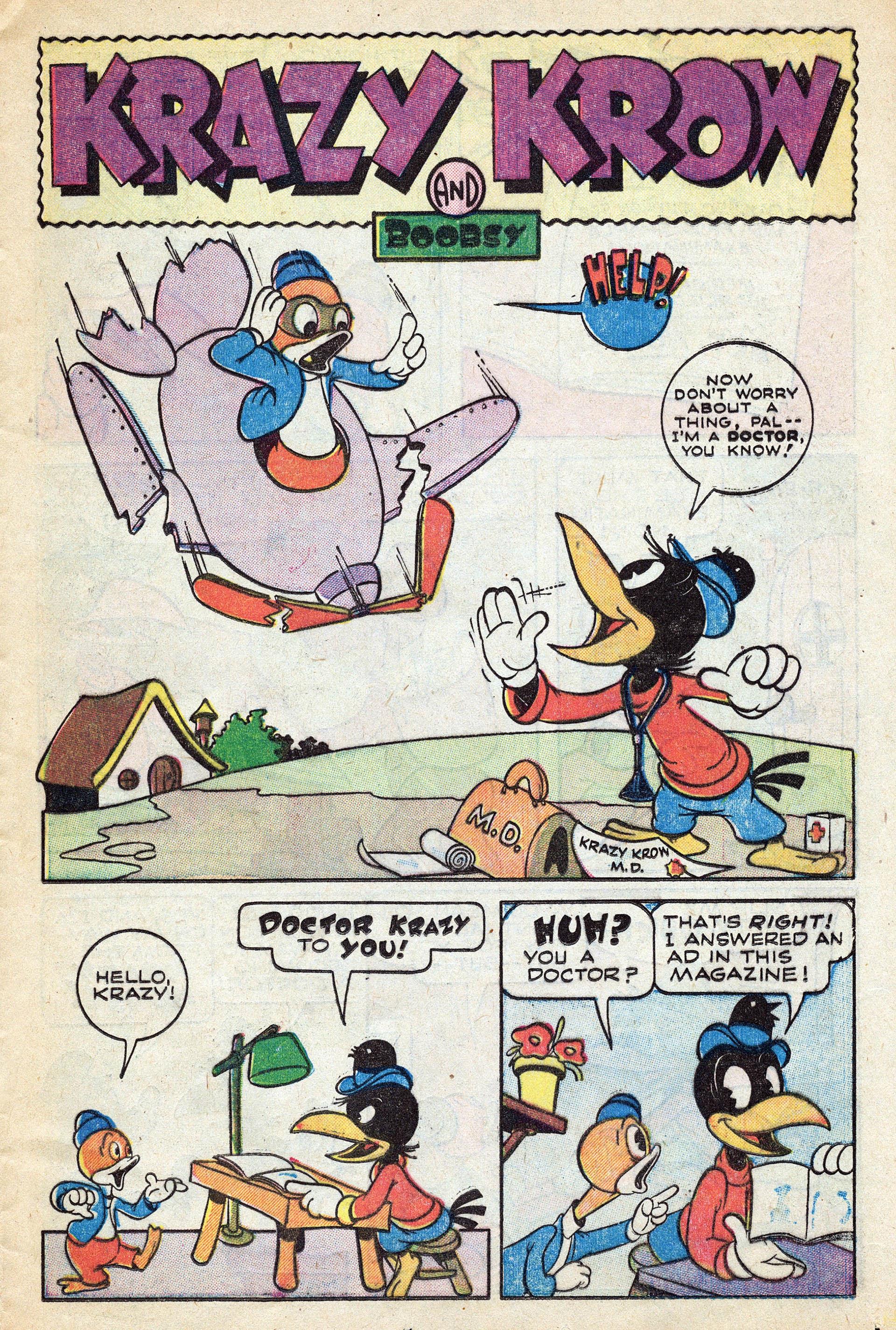 Read online Krazy Krow (1958) comic -  Issue #2 - 13