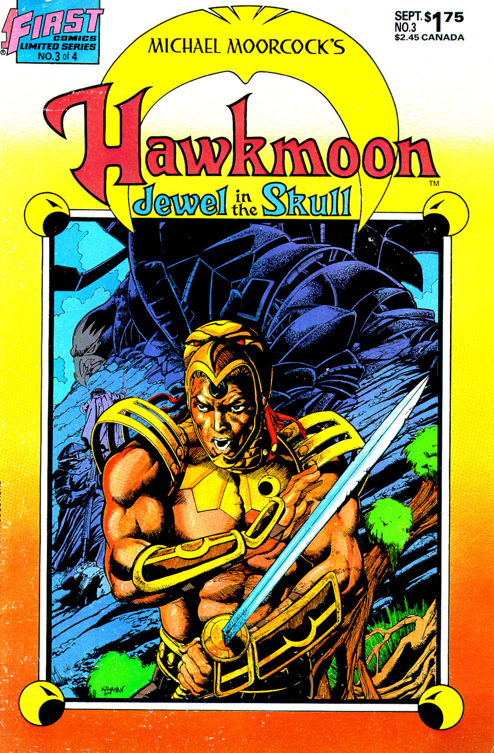 Read online Hawkmoon: The Jewel in the Skull comic -  Issue #3 - 1