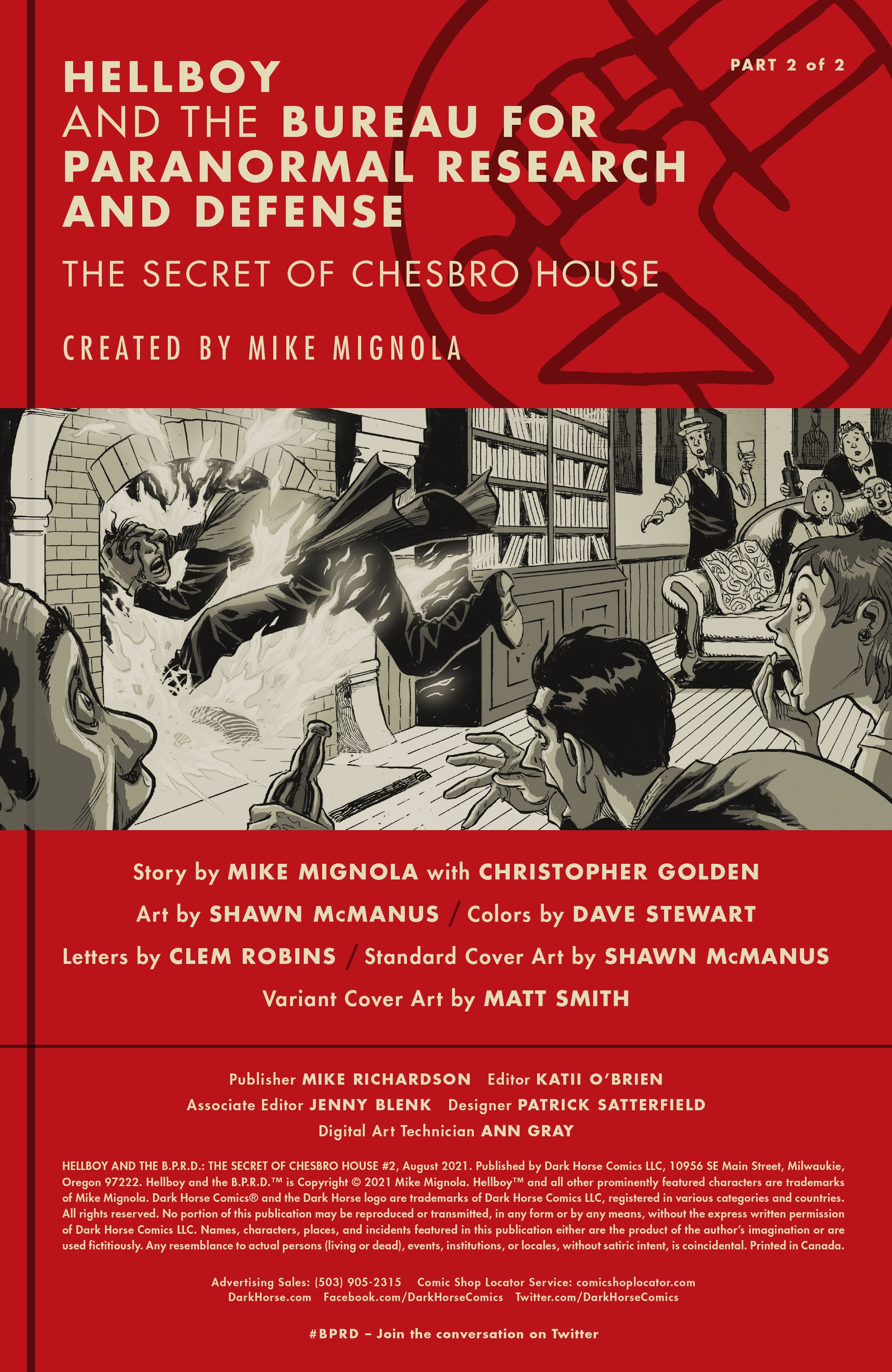 Read online Hellboy and the B.P.R.D.: The Secret of Chesbro House comic -  Issue #2 - 2