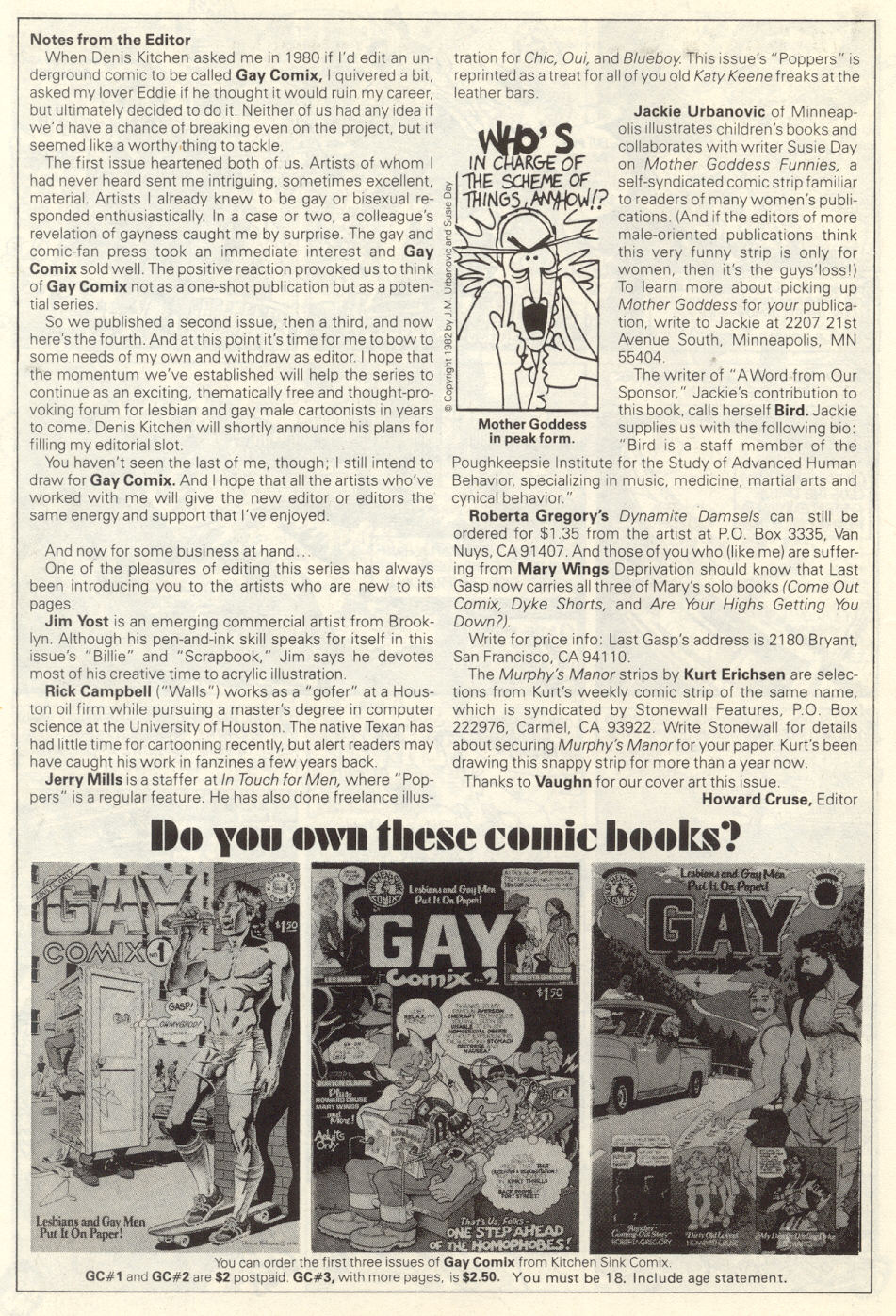 Read online Gay Comix (Gay Comics) comic -  Issue #4 - 34