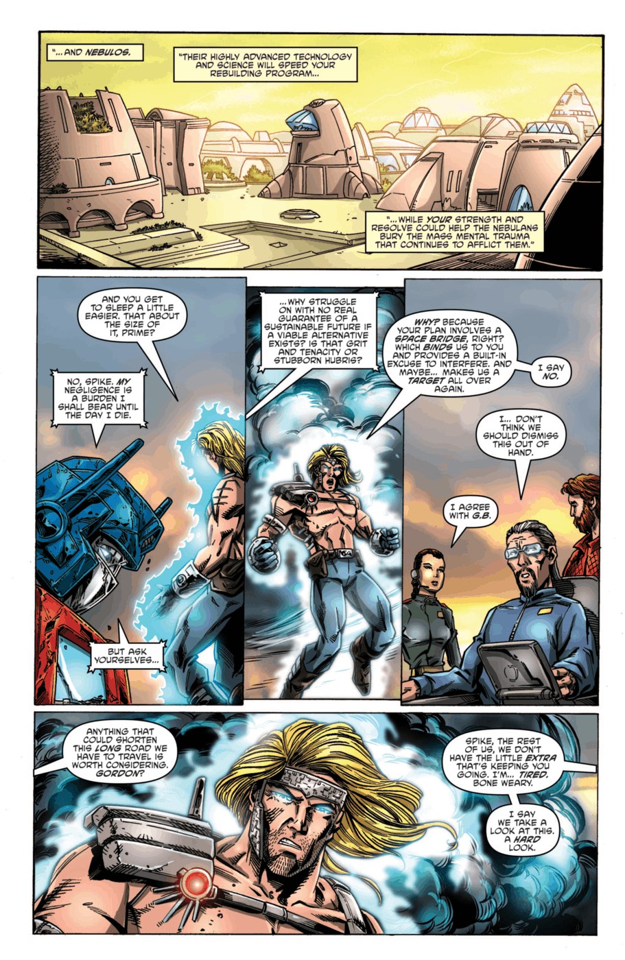 Read online The Transformers: Regeneration One comic -  Issue #92 - 15