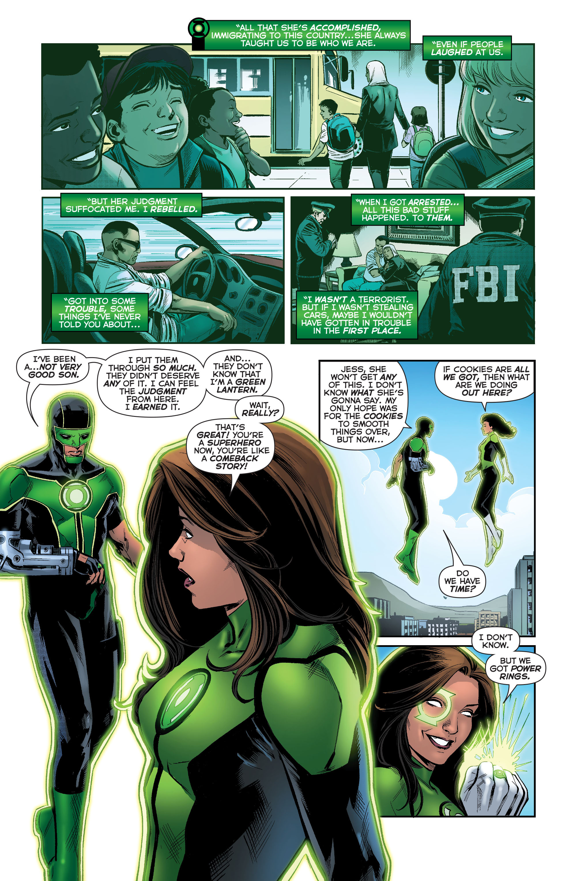 Read online Green Lanterns comic -  Issue #7 - 13