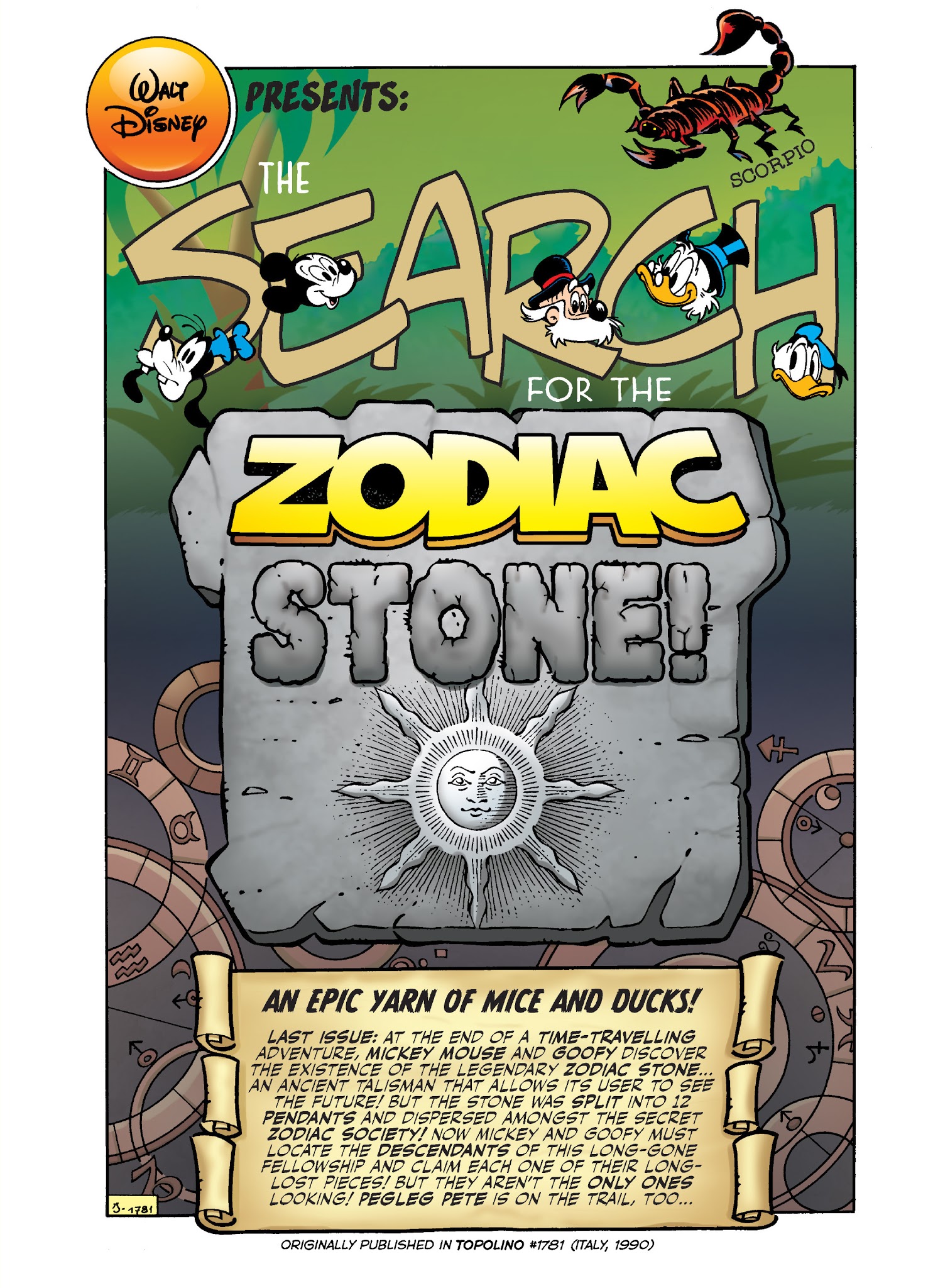 Read online Mickey and Donald: The Search For the Zodiac Stone comic -  Issue # TPB - 36