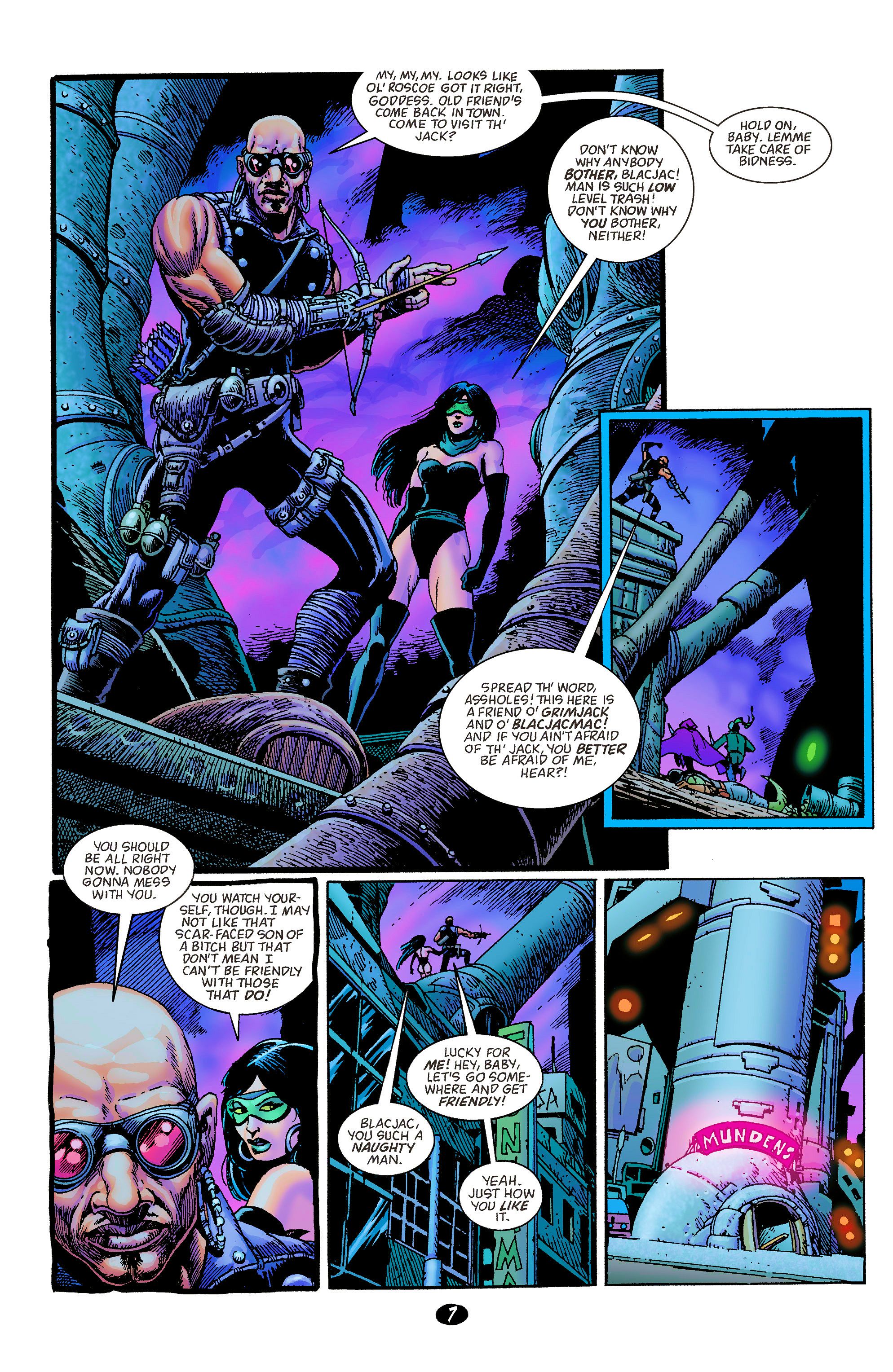 Read online Grimjack comic -  Issue # _TPB 1 - 8
