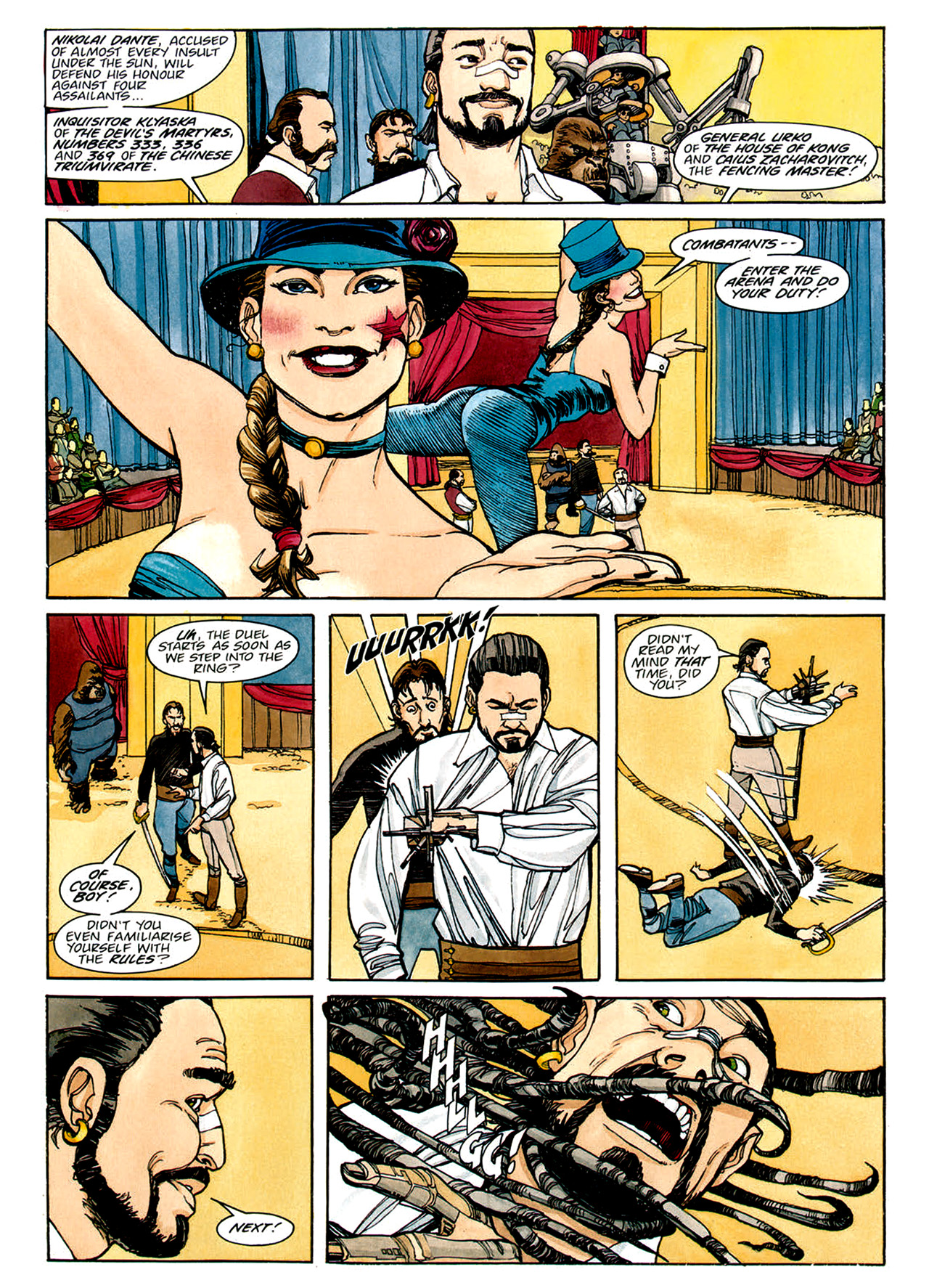 Read online Nikolai Dante comic -  Issue # TPB 1 - 145