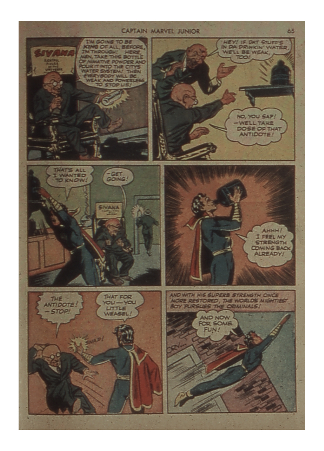 Read online Captain Marvel, Jr. comic -  Issue #4 - 66