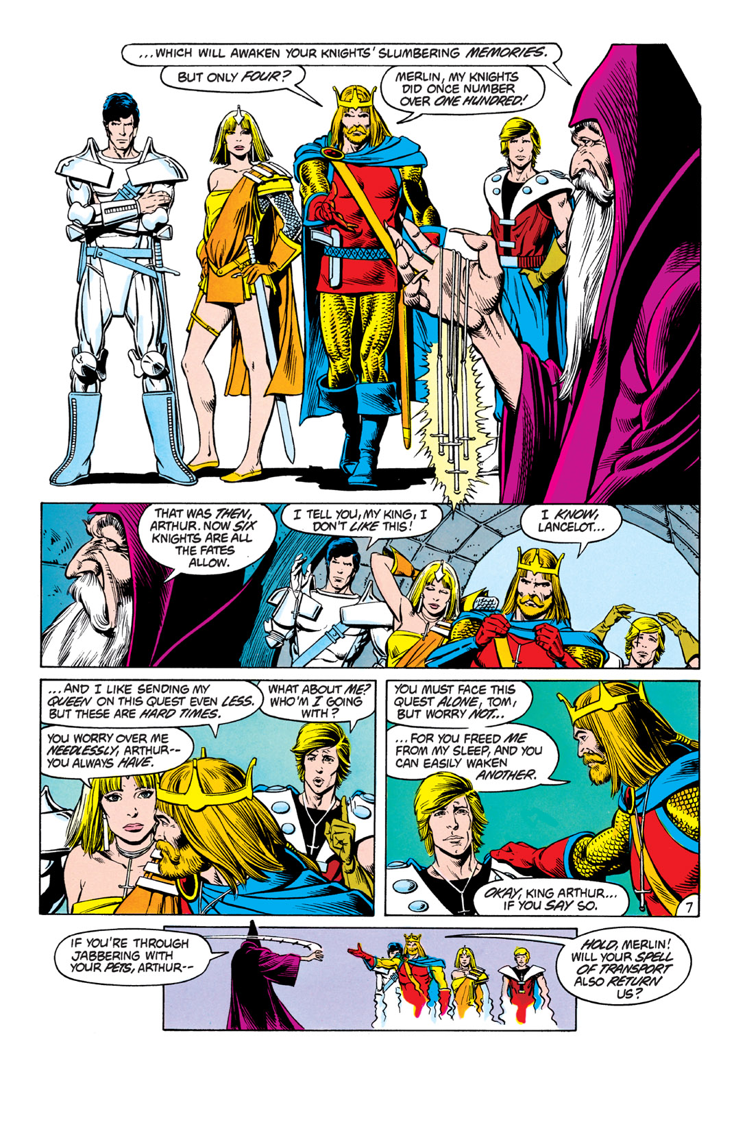 Read online Camelot 3000 comic -  Issue #3 - 9