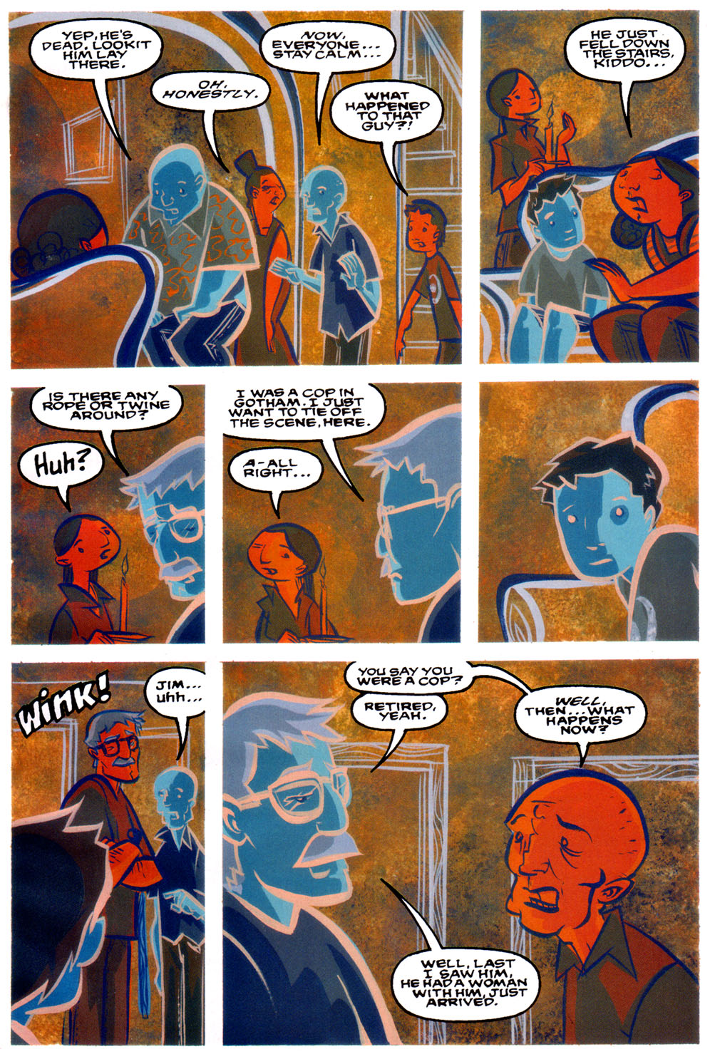 Read online Batman: Room Full of Strangers comic -  Issue # Full - 22