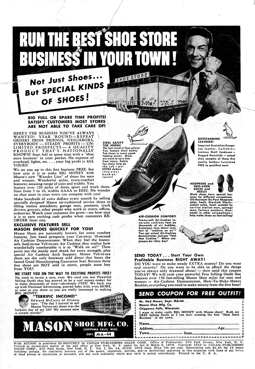 Read online War Action comic -  Issue #14 - 2