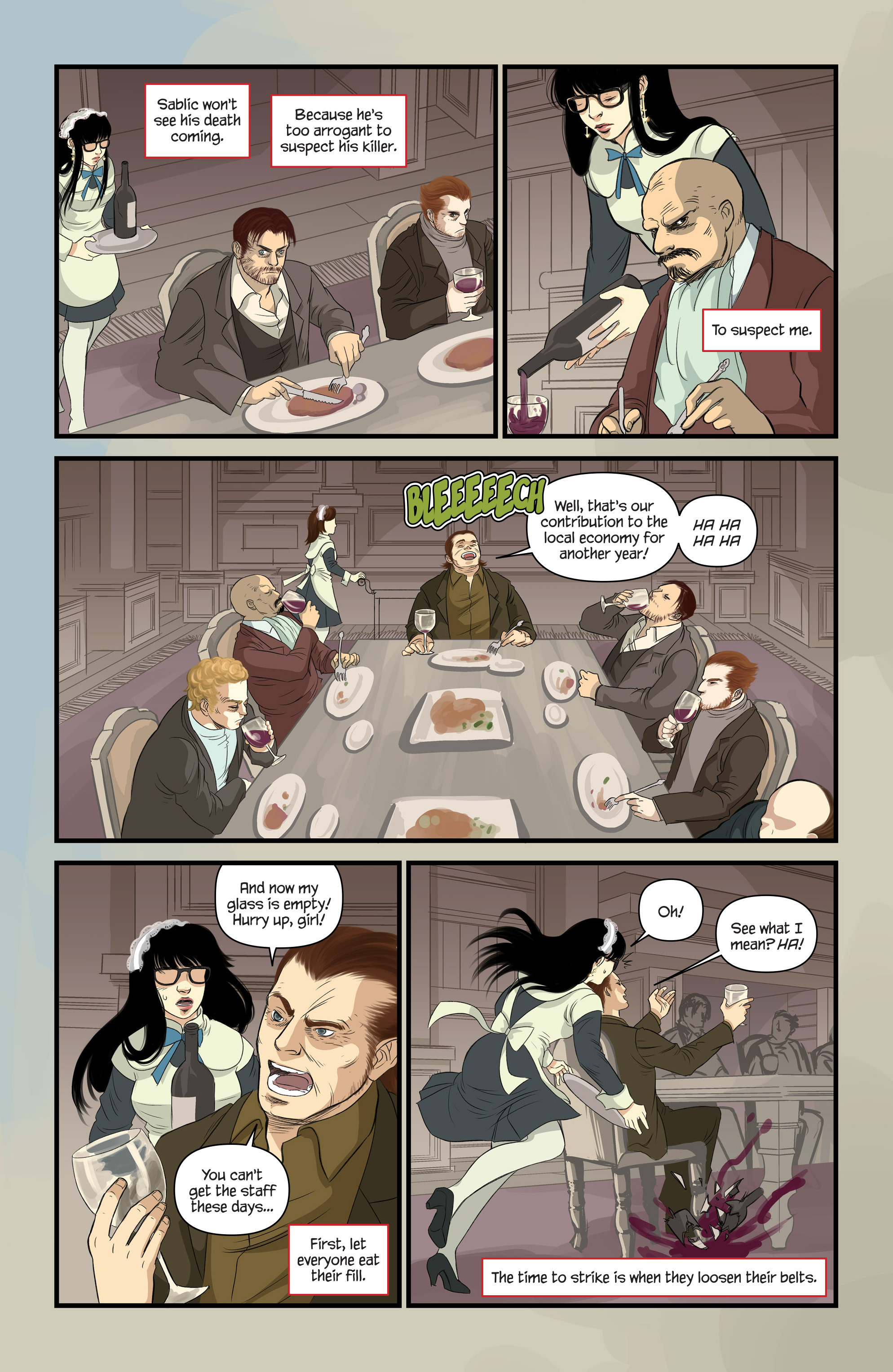 Read online Codename Baboushka comic -  Issue #1 - 5