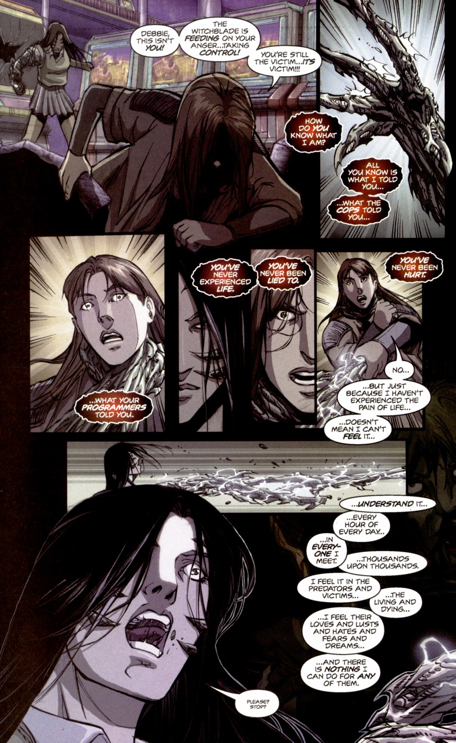 Read online Witchblade/Darkminds: The Return of Paradox comic -  Issue #1 - 34