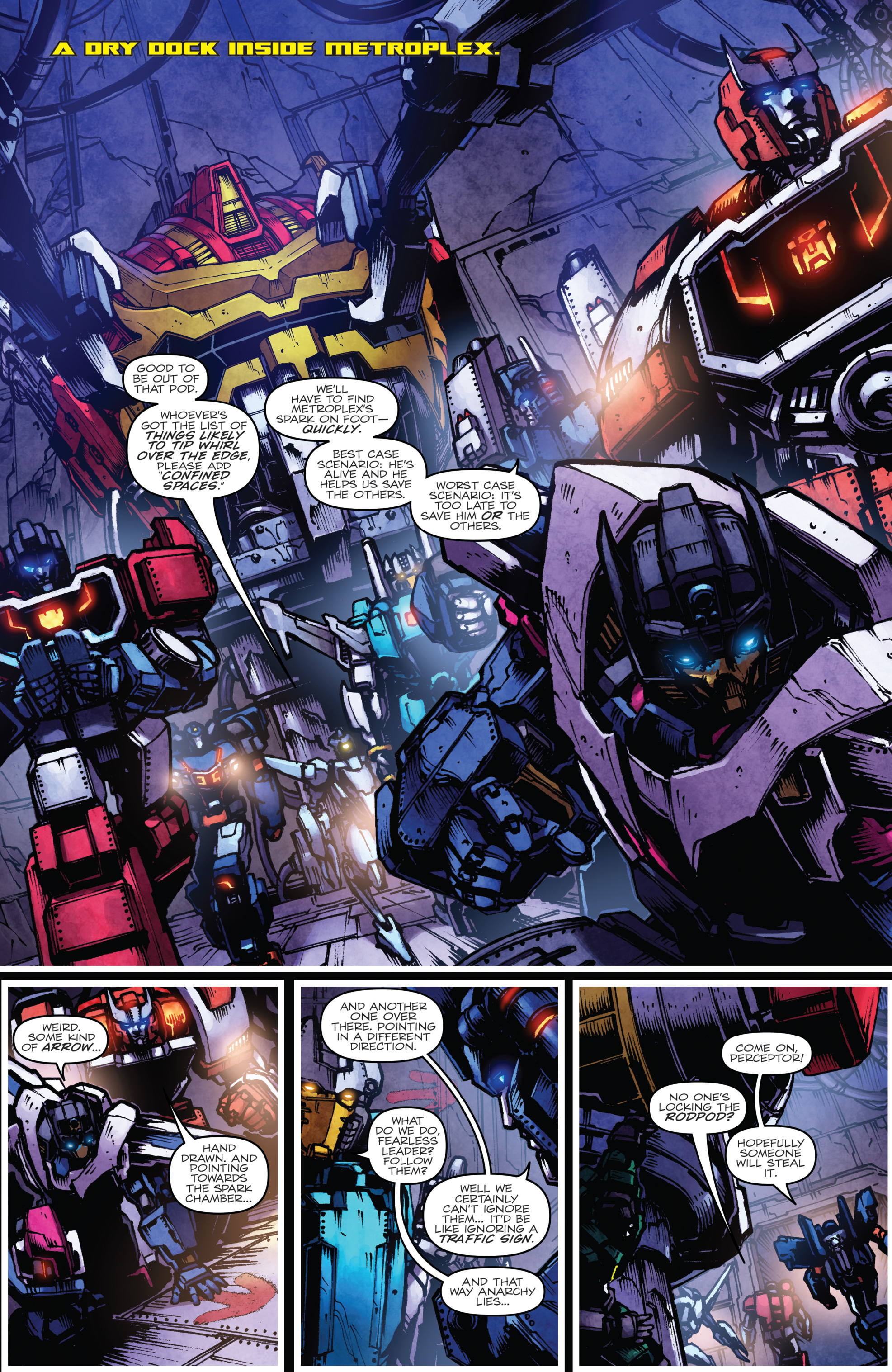 Read online The Transformers: Dark Cybertron comic -  Issue # Full - 142